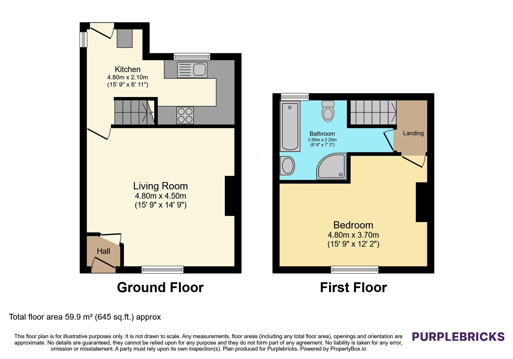 34, Howard Park, Cleckheaton floorplan