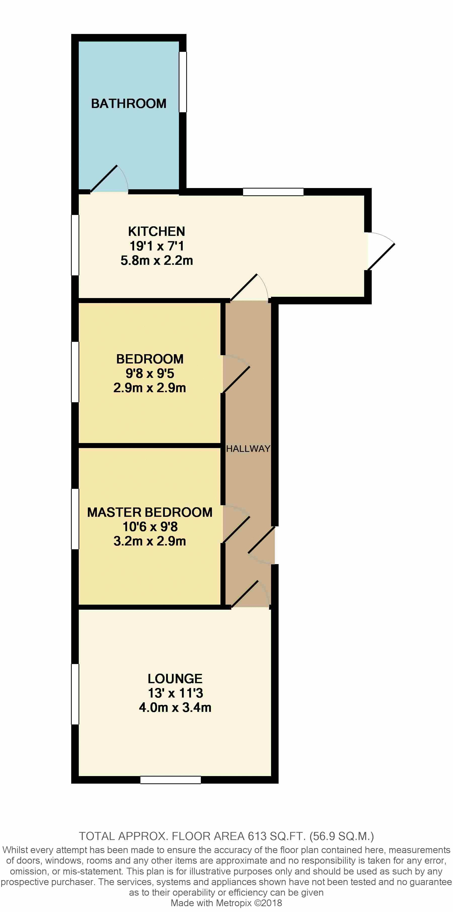 2 Bedrooms Flat to rent in Flat 1, New Street, Blackrod BL6