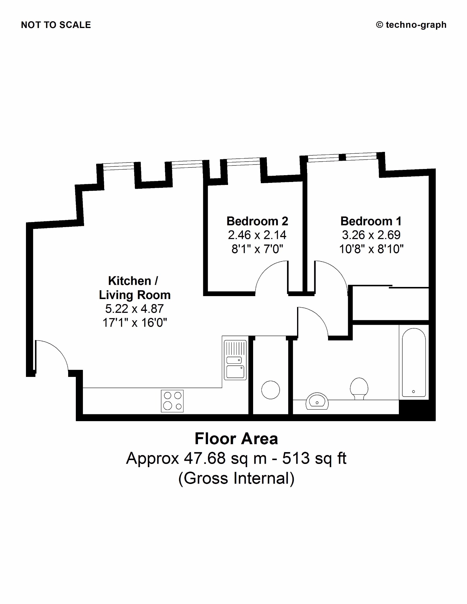 2 Bedrooms Flat to rent in King Street, Maidenhead, Berkshire SL6