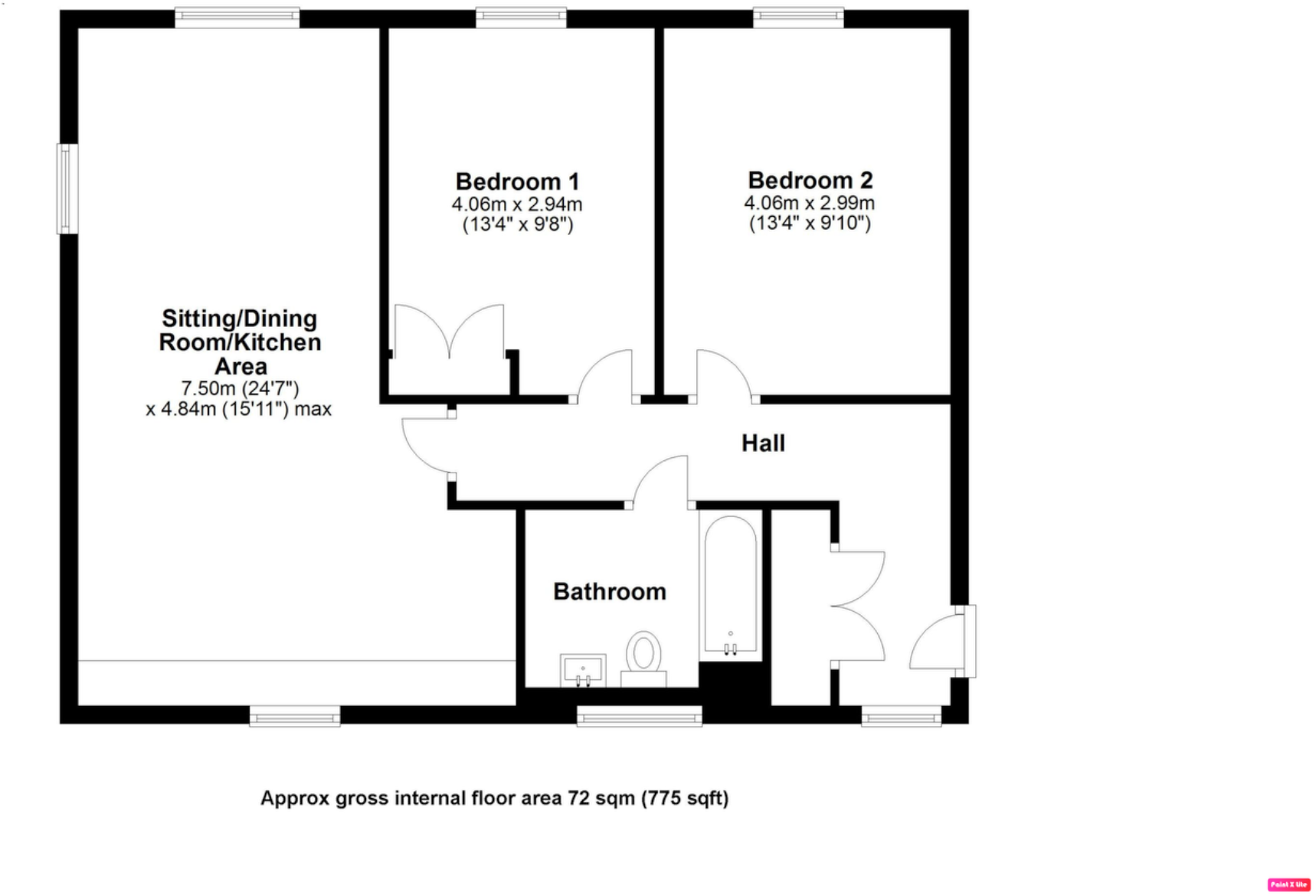6, Gibson Road, Bishops Stortford floorplan