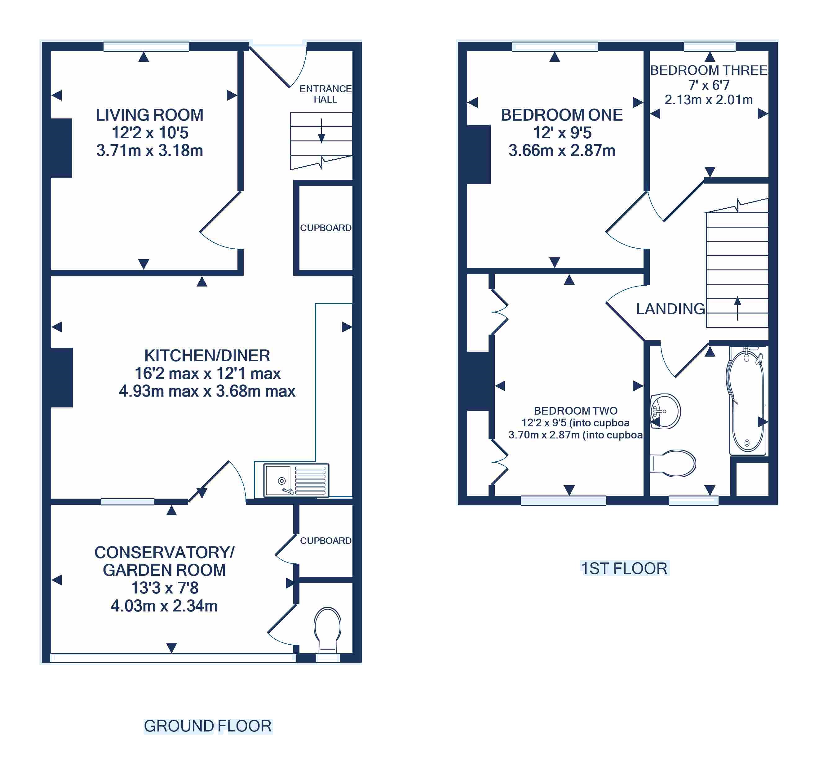 36, Priory Road, Bristol floorplan