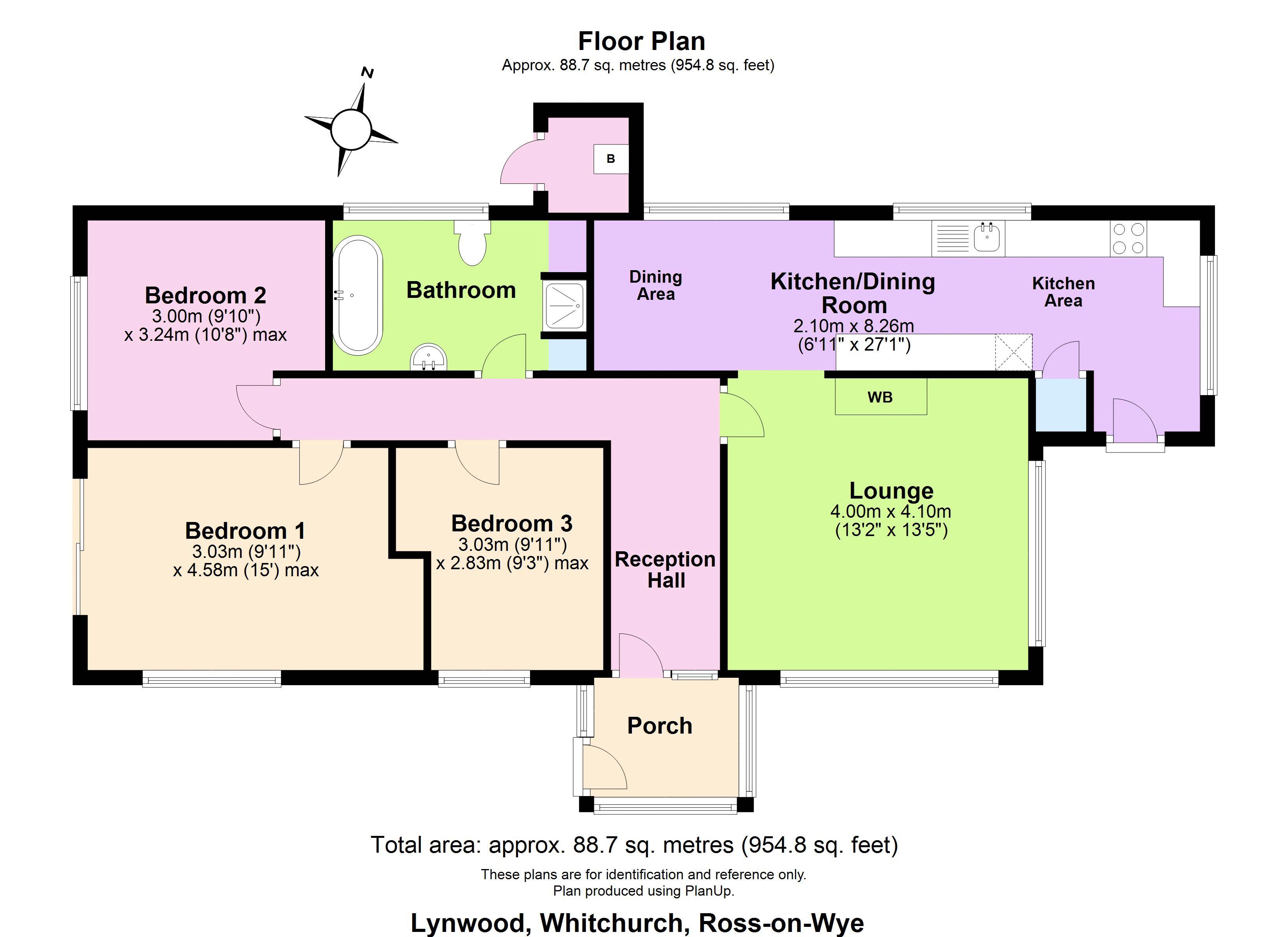 Whitchurch, RossOnWye HR9, 3 bedroom detached bungalow for sale
