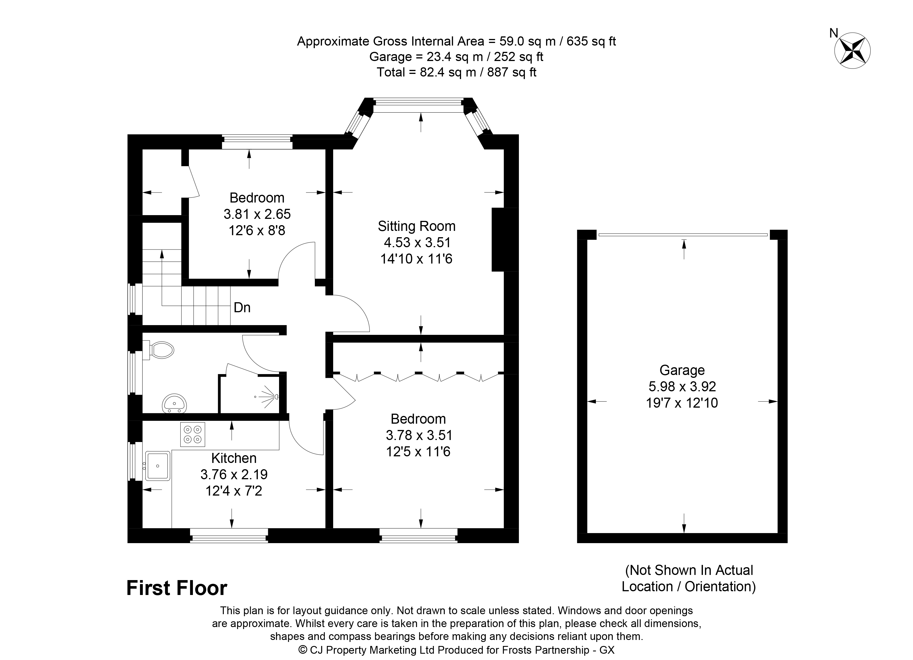 7a, Pennylets Green, Buckinghamshire floorplan