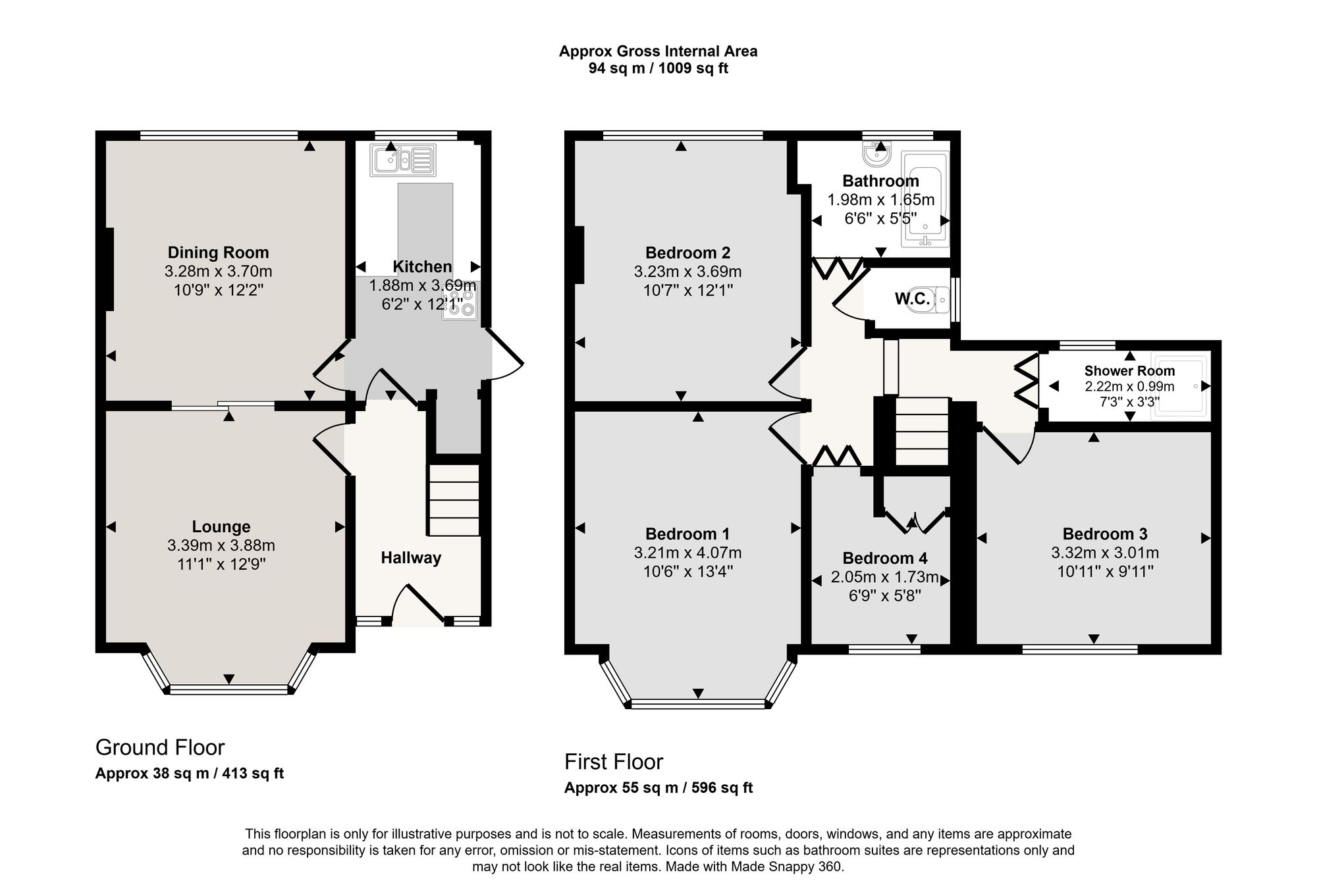 47 Highbury Avenue, Manchester floorplan