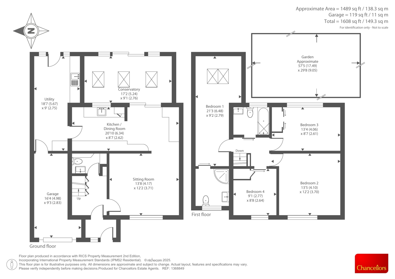 71, Waynflete Road, Oxford floorplan