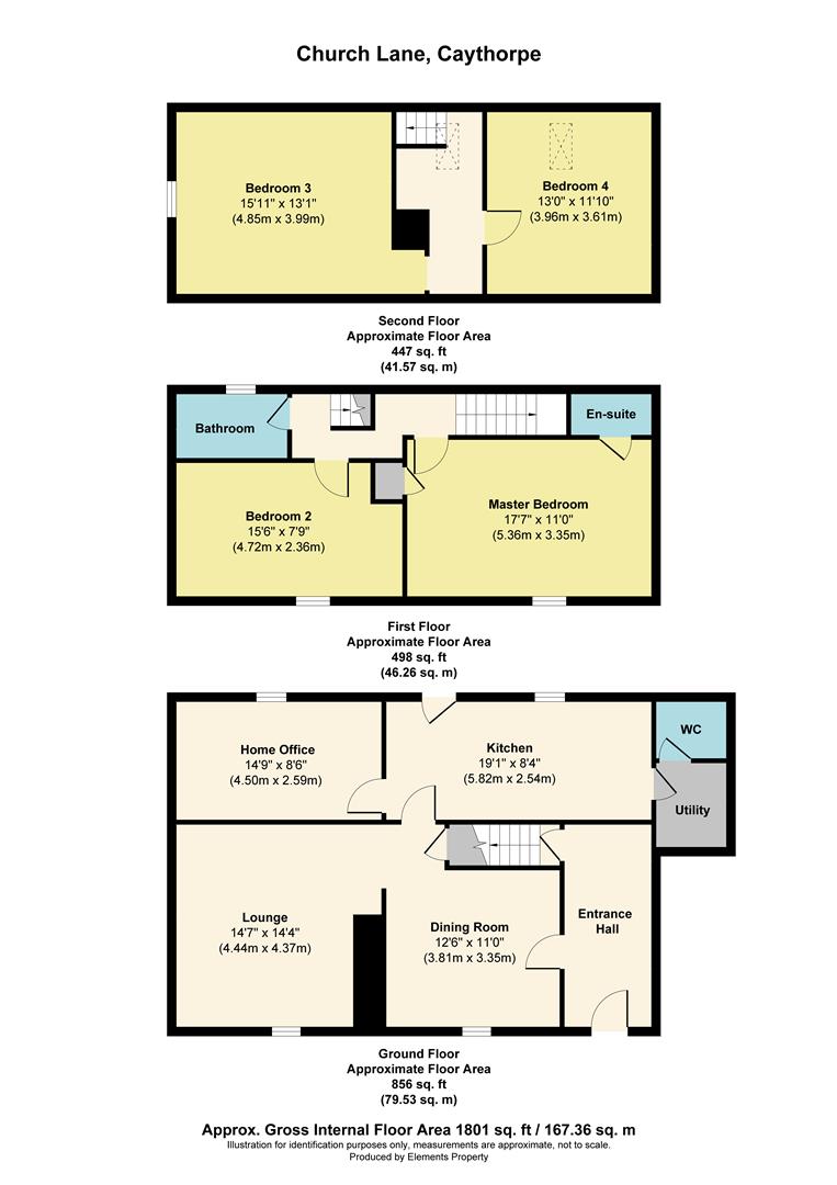 Church Lane, Caythorpe, Grantham NG32, 4 bedroom property for sale