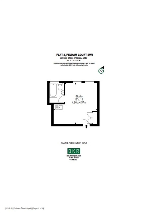 0 Bedrooms Studio to rent in Pelham Court, 145 Fulham Road, London SW3