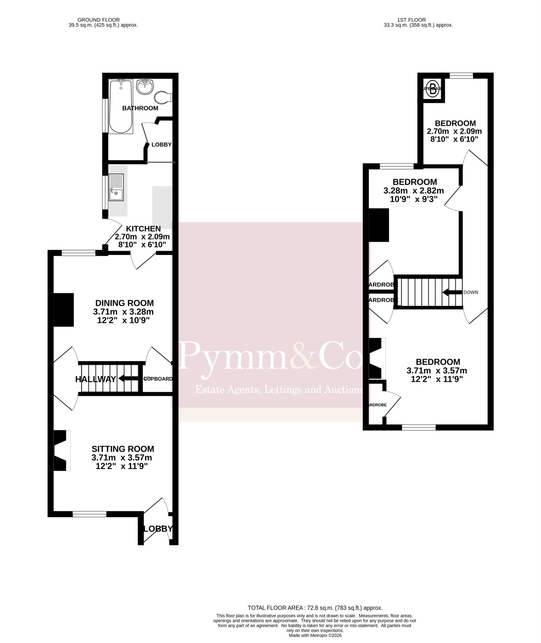 17, Connaught Road, Cromer floorplan