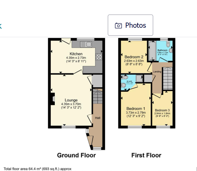 1, Greenbank Drive, Fazakerley floorplan