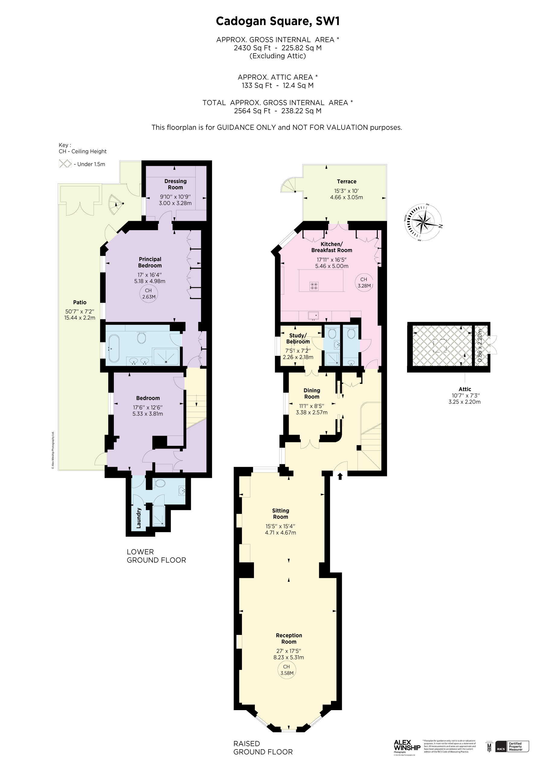 64, Cadogan Square, London floorplan