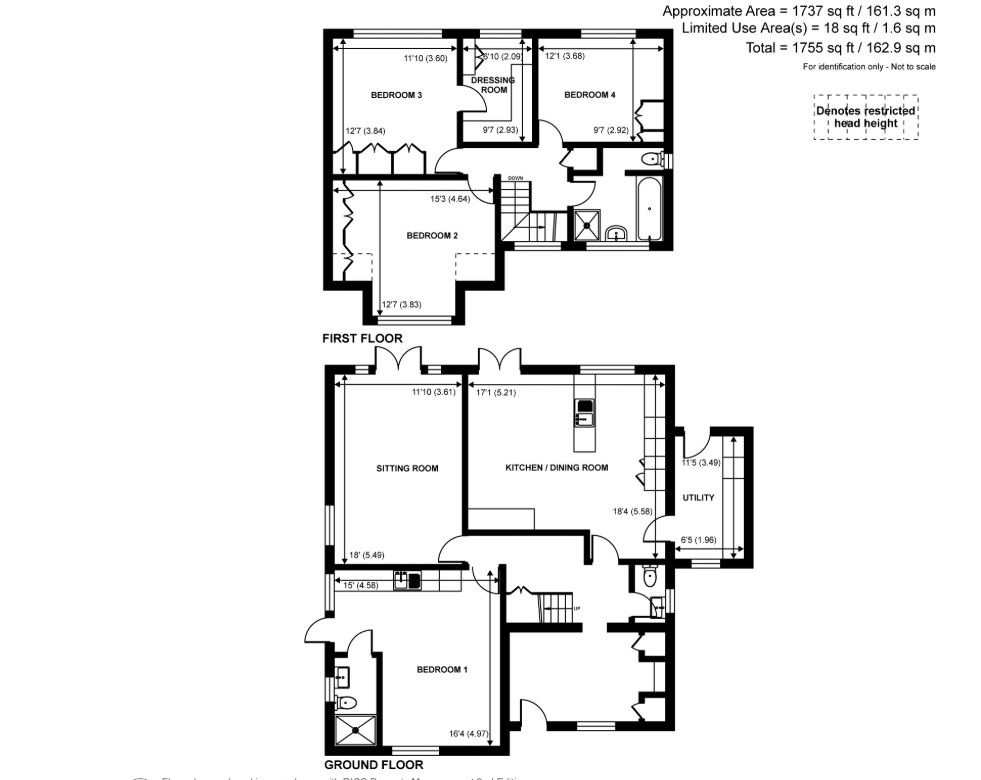 9, Gorselands Close, West Byfleet floorplan