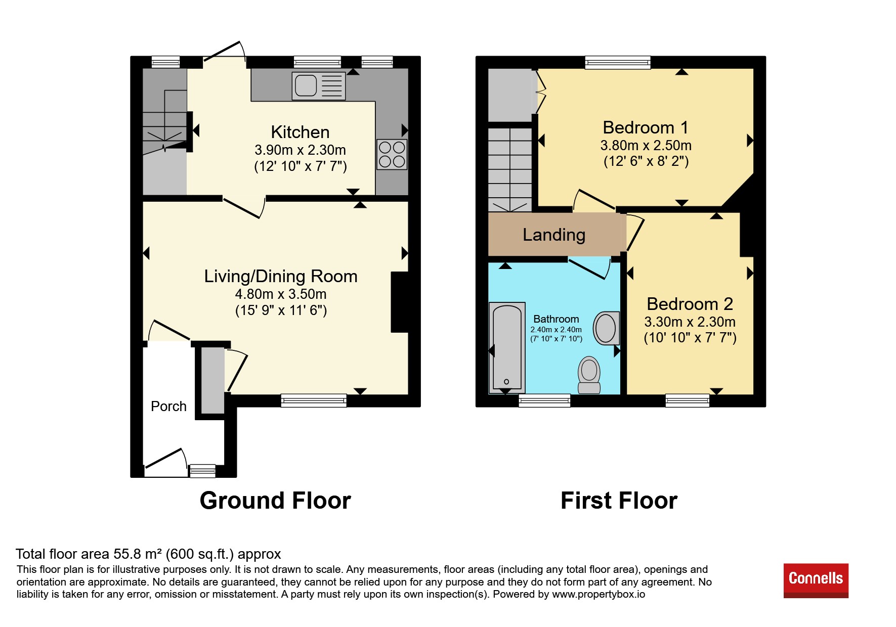 16, Ferndene Road, Birmingham floorplan