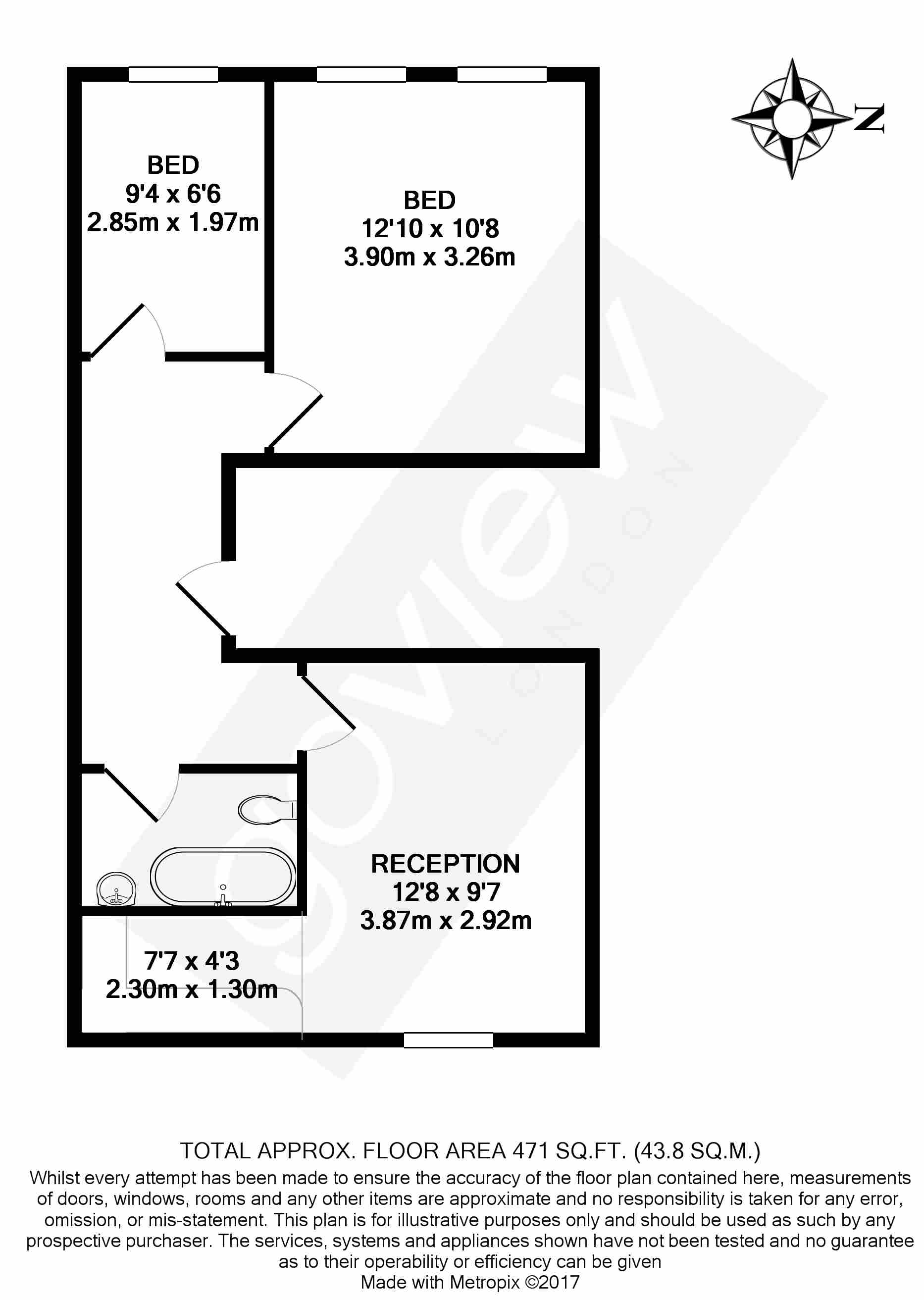 2 Bedrooms Flat to rent in Drayton Green Road, London W13