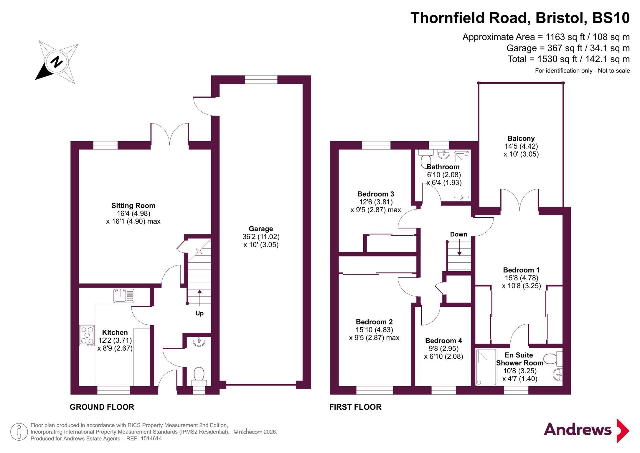 51, Thornfield Road, Bristol floorplan