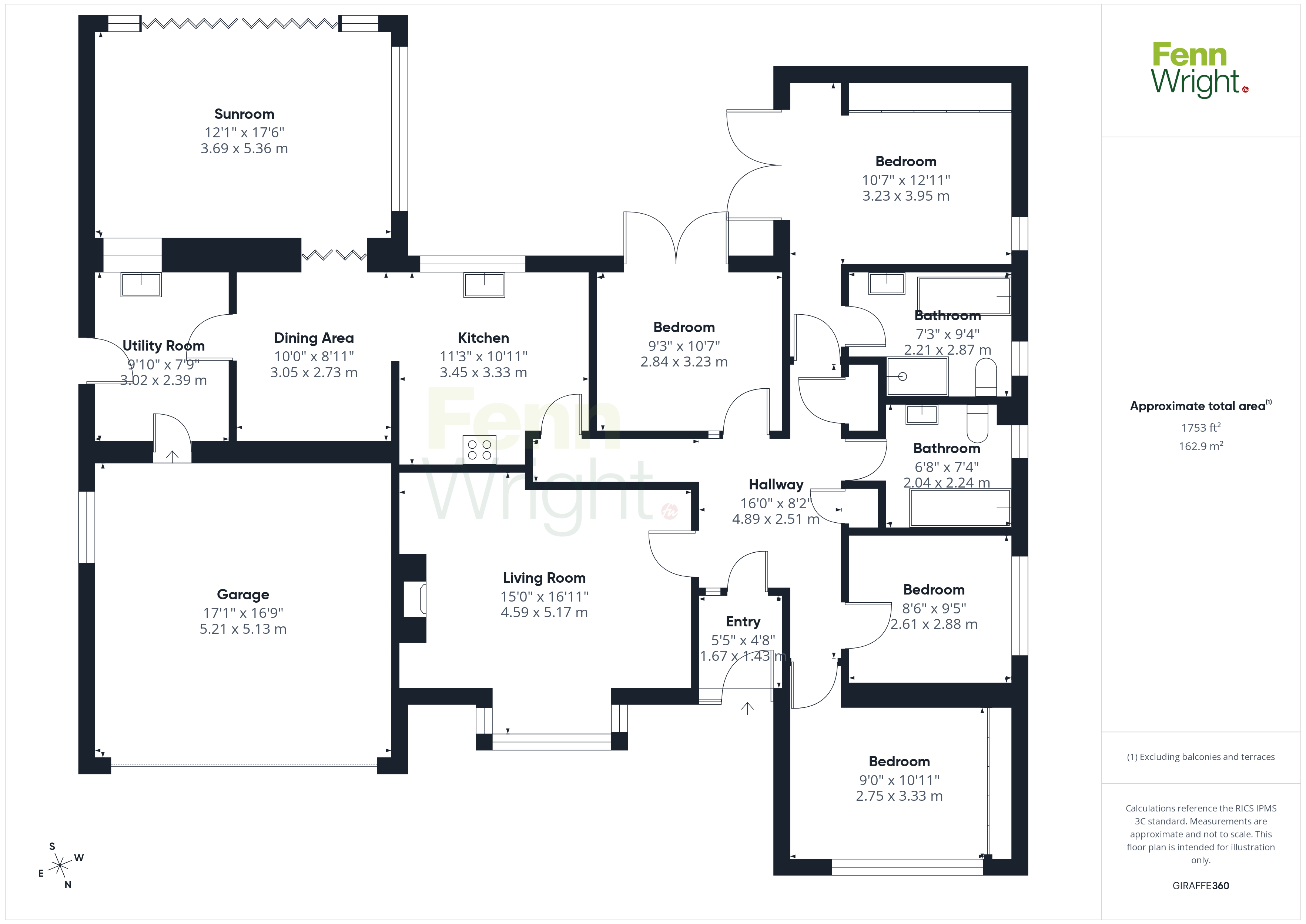 22, Grantley Close, Colchester floorplan