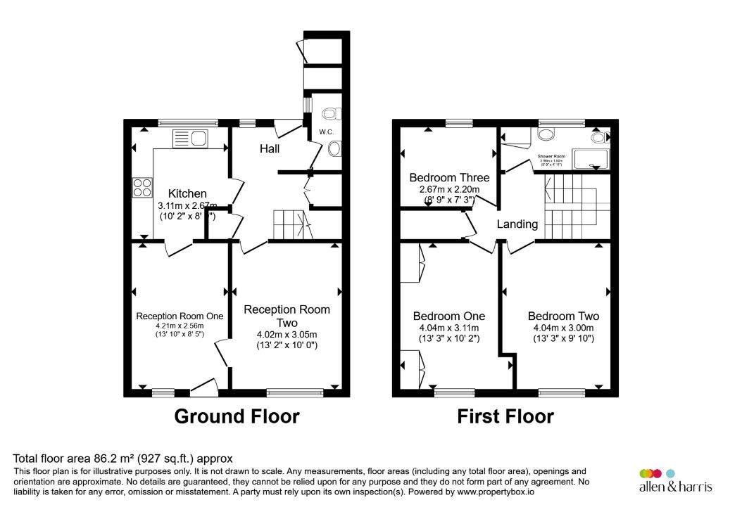 414, Coed-Y-Gores, Cardiff floorplan