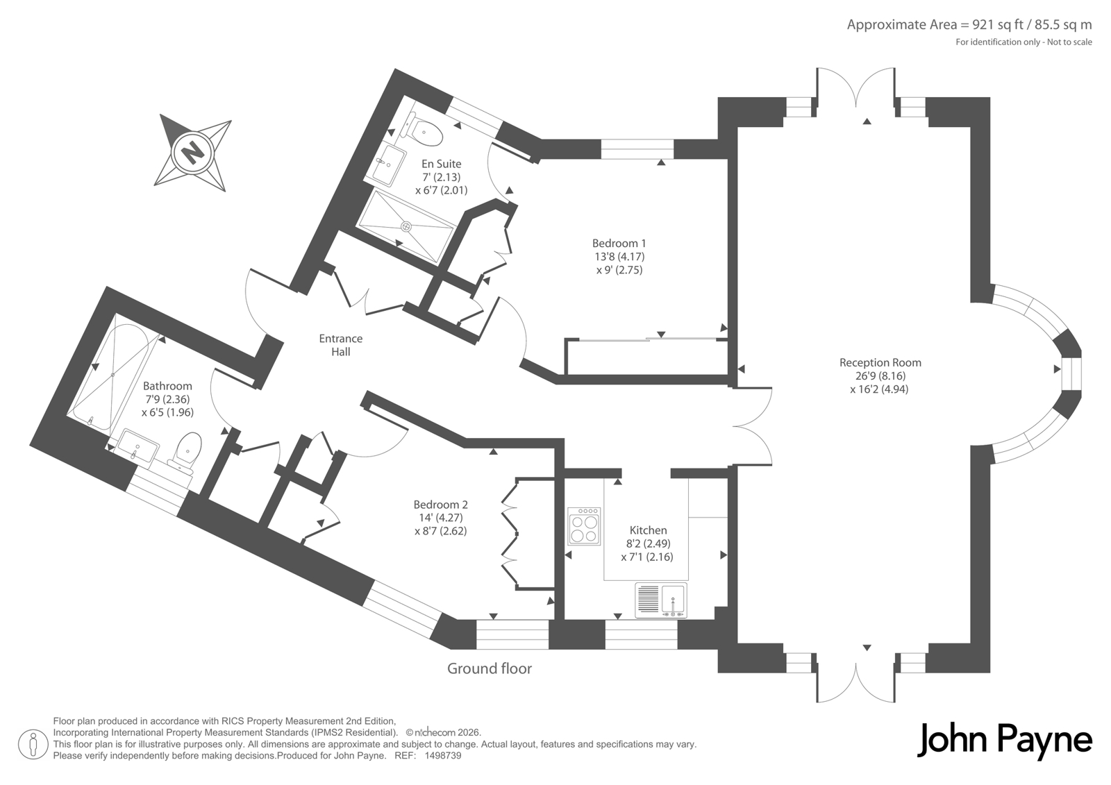 18, Cedars Close, London floorplan