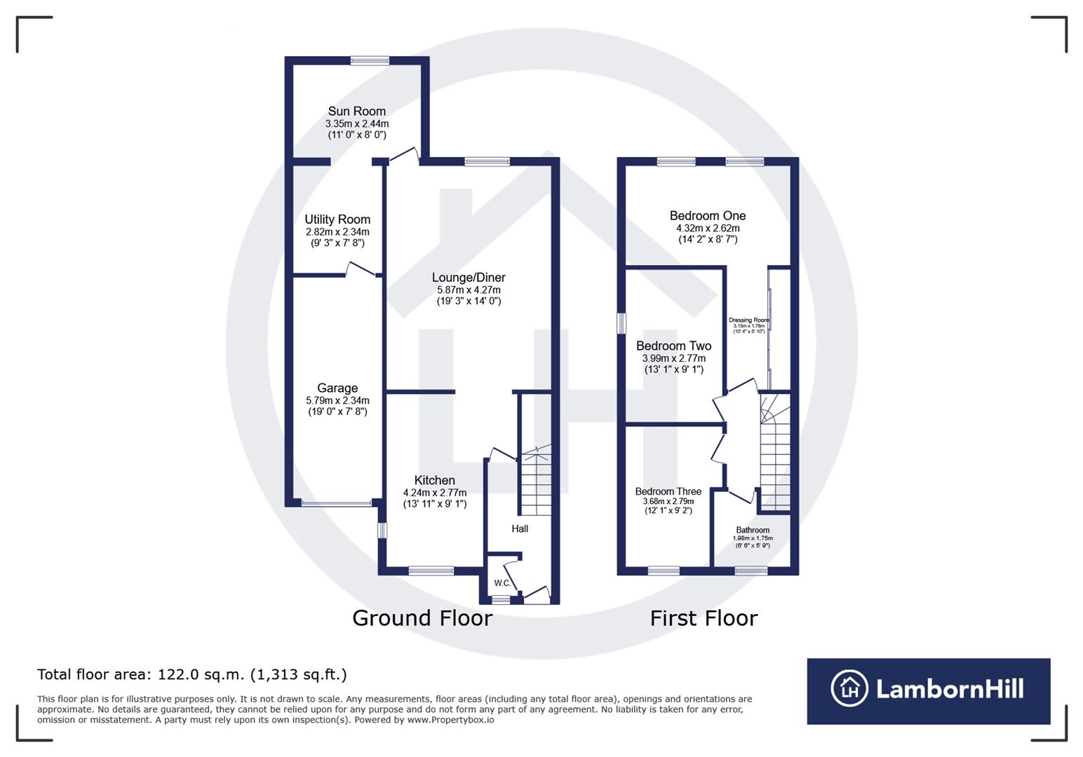 Roundel Close, Sittingbourne floorplan