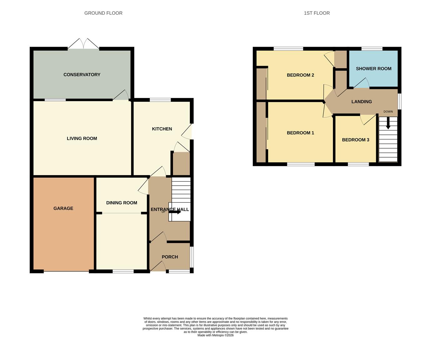 3, Nut Tree Close, Somerset floorplan