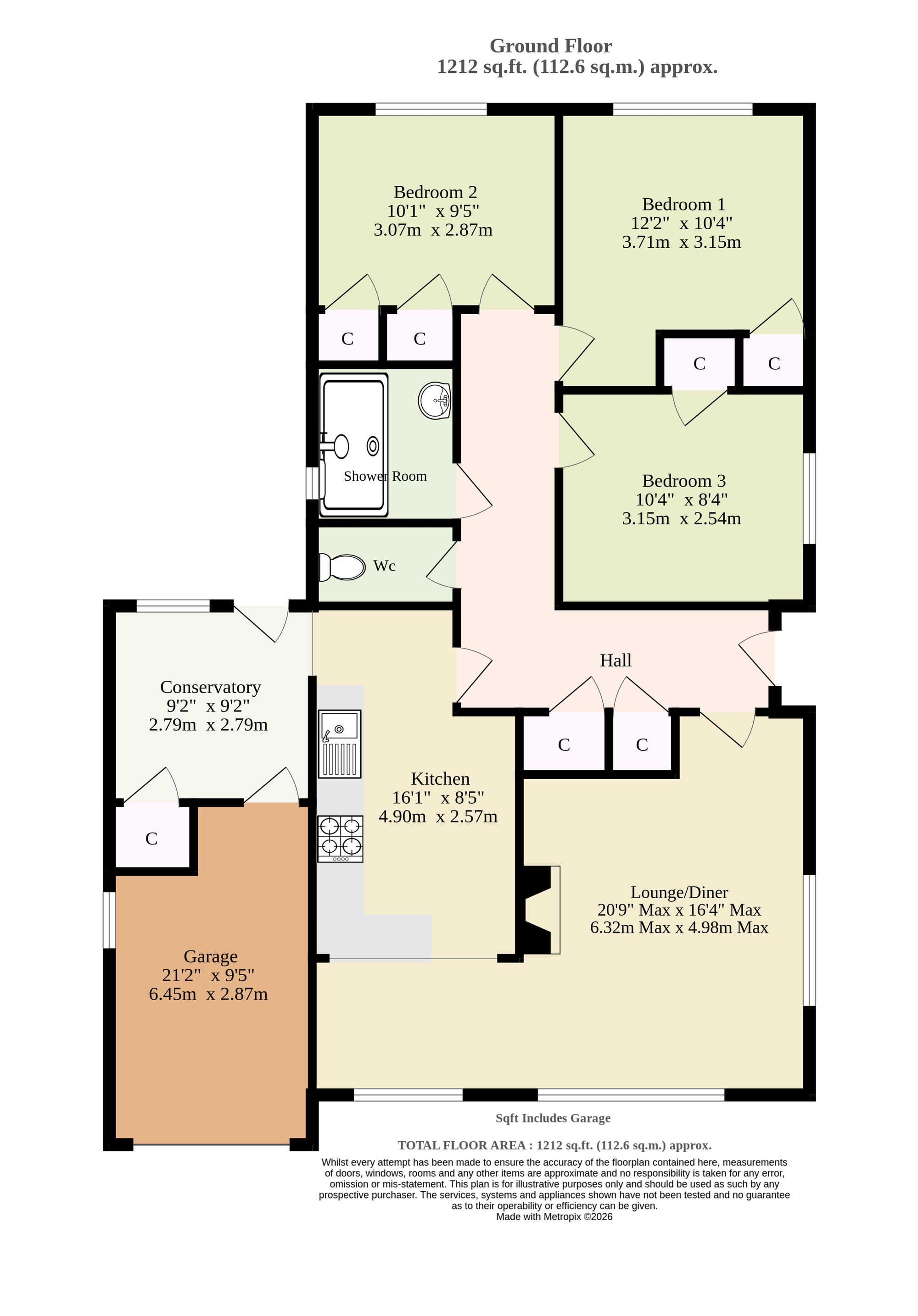 31 Prince Andrews Road, Norwich floorplan