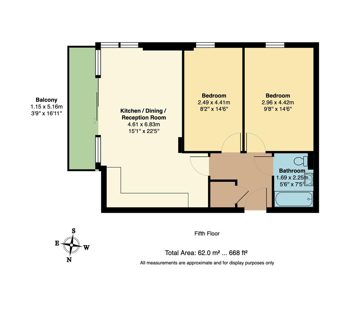 30 Blackberry Court, Queen Mary Avenue, South Woodford floorplan