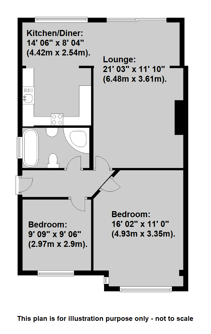40, Sussex Road, Orpington floorplan