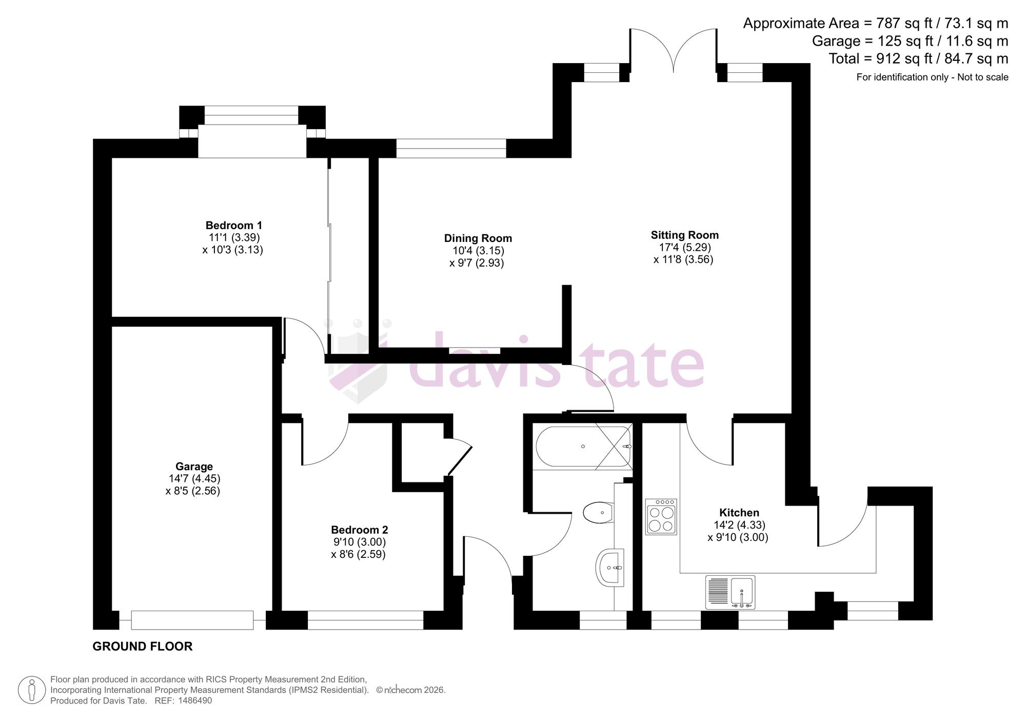 Roseberry,, Milton Way, Reading floorplan