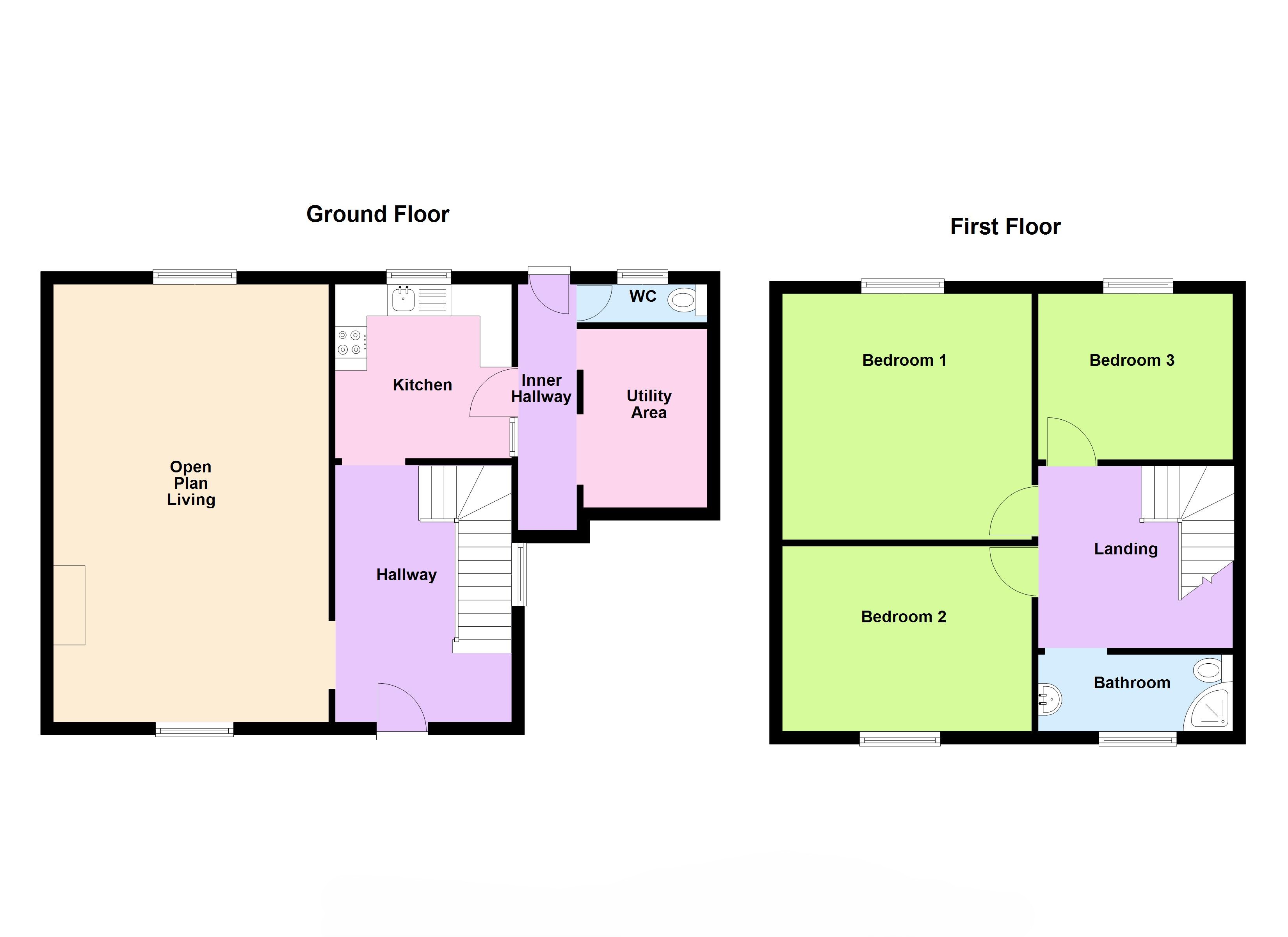 6, Lon Hywel, Carmarthenshire floorplan