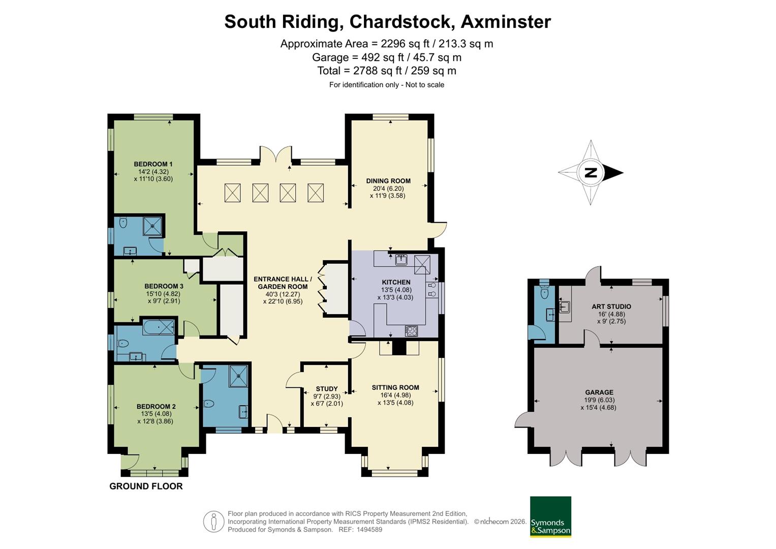 South Riding, Holy City, Axminster floorplan