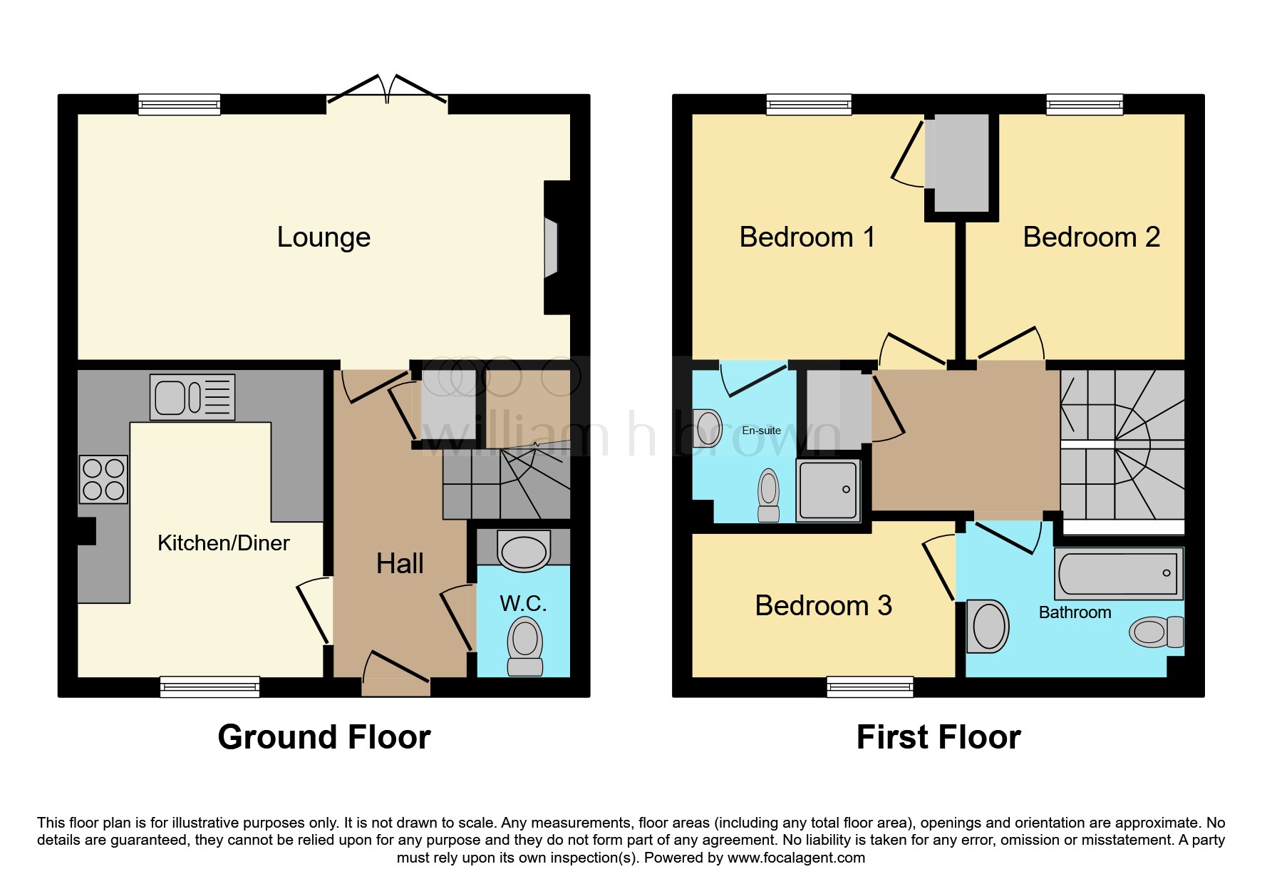 18, Savernake Drive, Corby floorplan