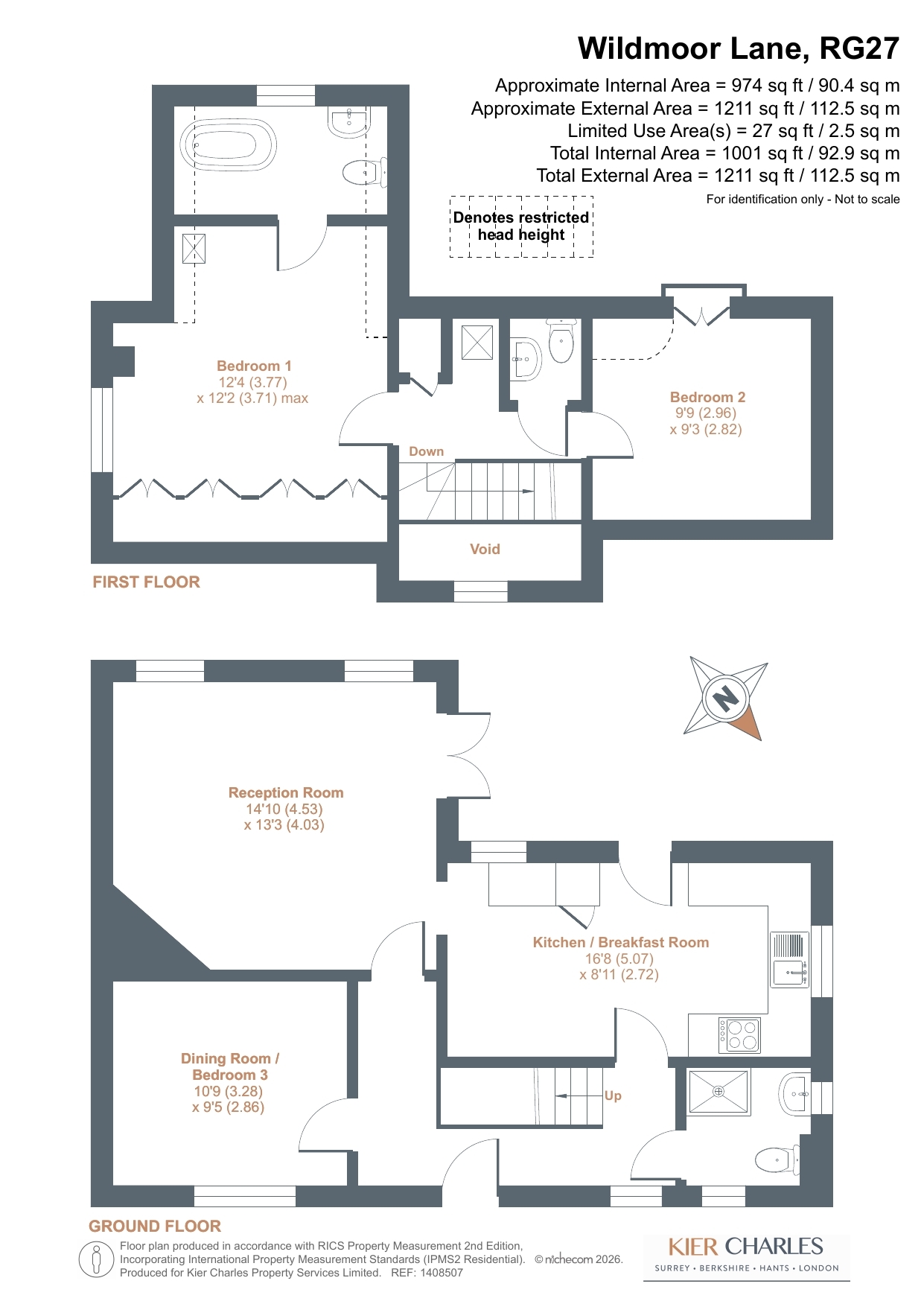 The Old Forge,, Wildmoor Lane, Hook floorplan