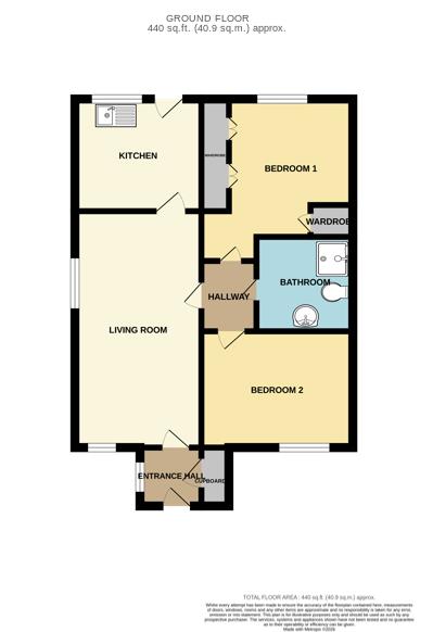 21, Shephard Mead, Tewkesbury floorplan