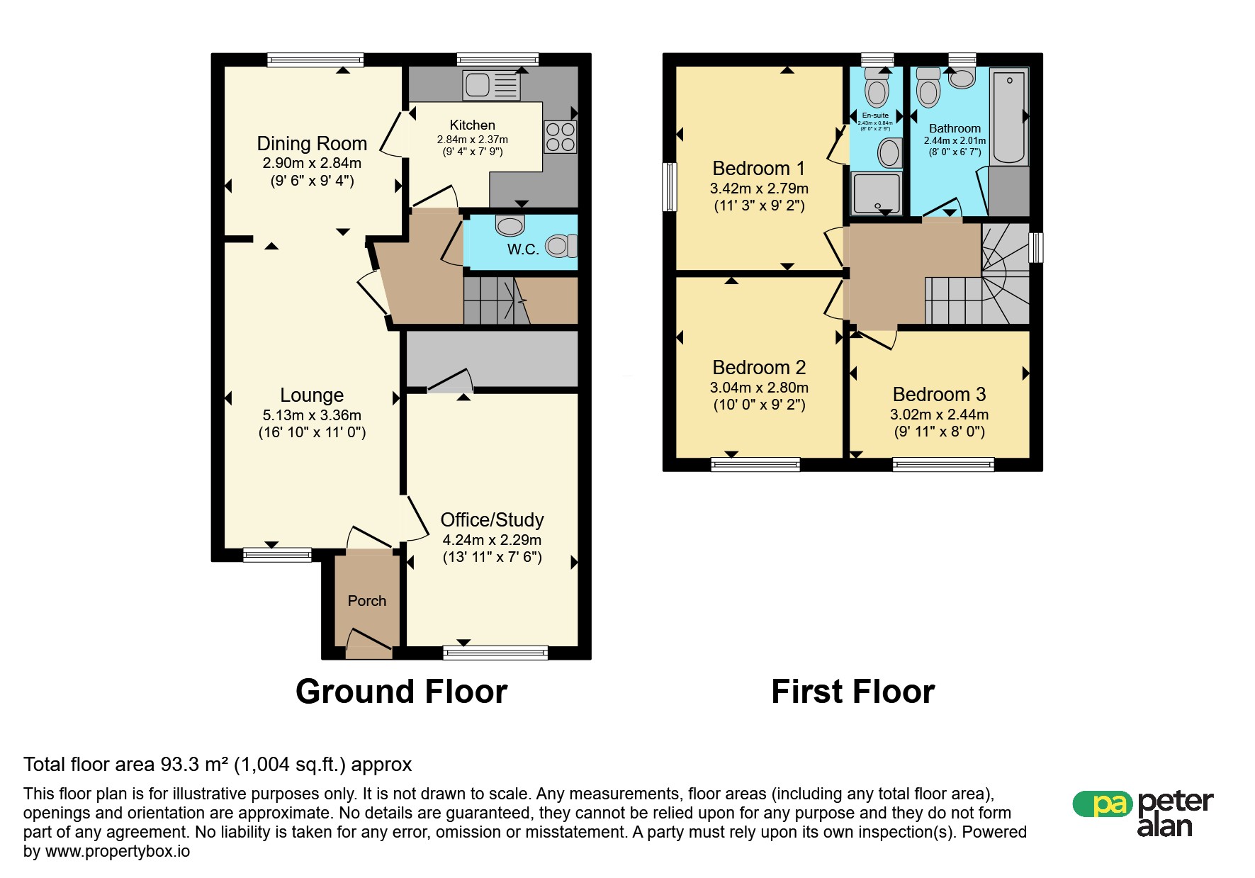27, Trafalgar Close, MONMOUTH floorplan