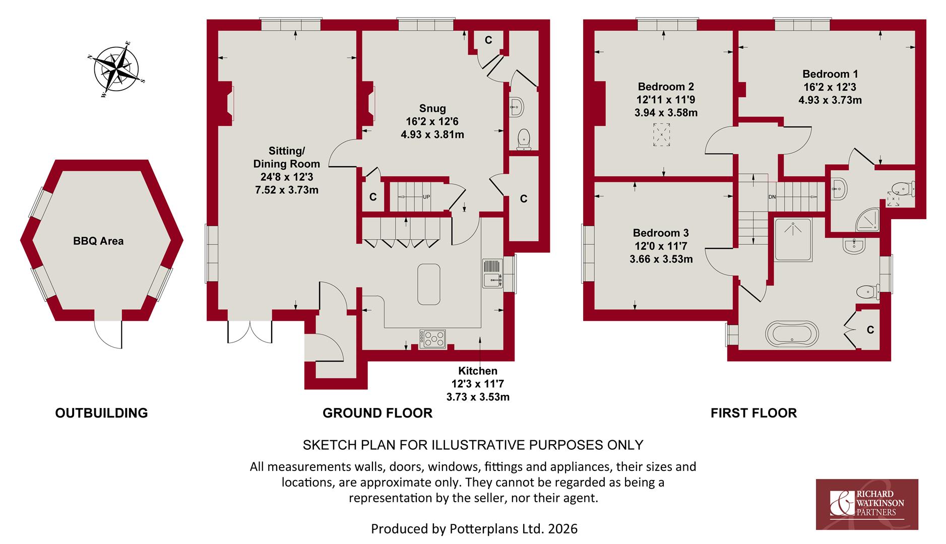 Lyndon, 35 East End, Long Clawson floorplan