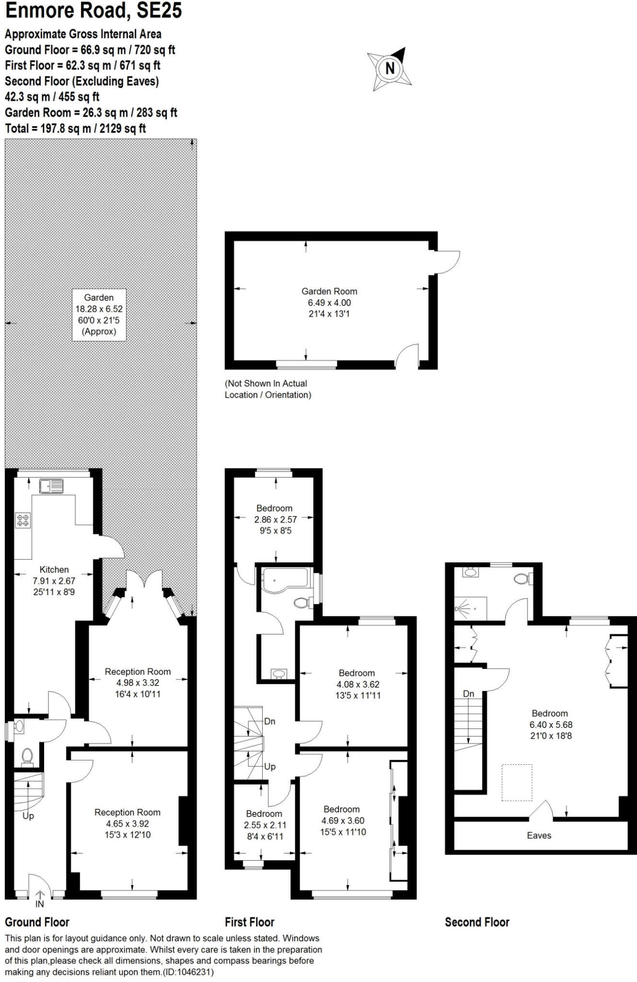 22, Enmore Road, London floorplan