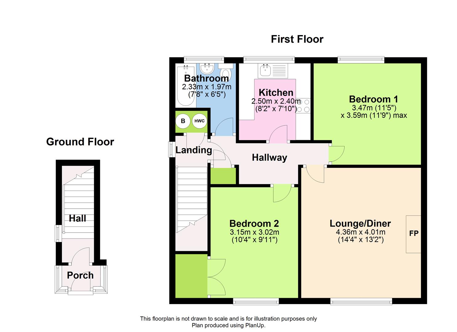 78, Druids Avenue, West Midlands floorplan