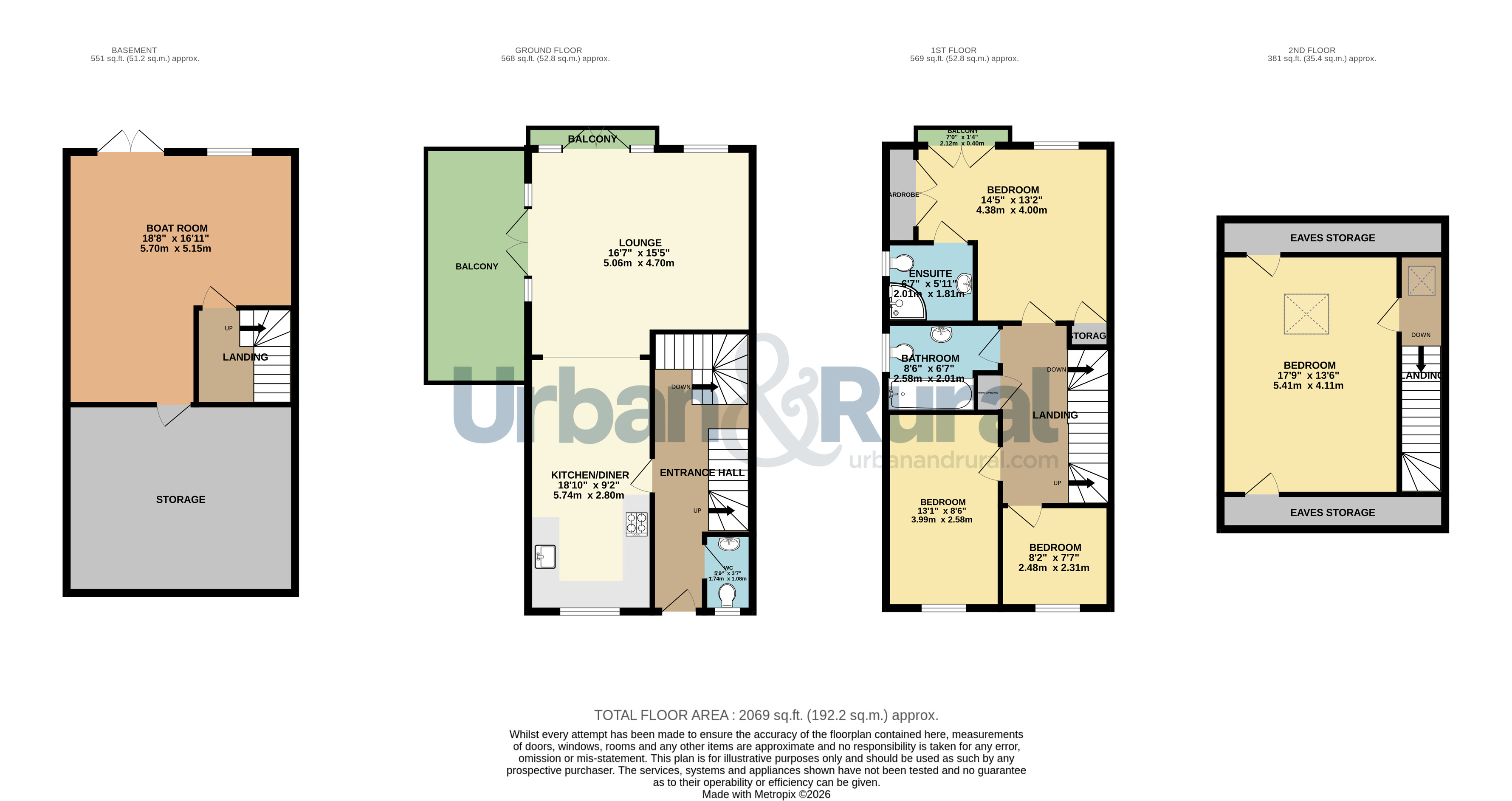 Marina Court, Bedfordshire floorplan