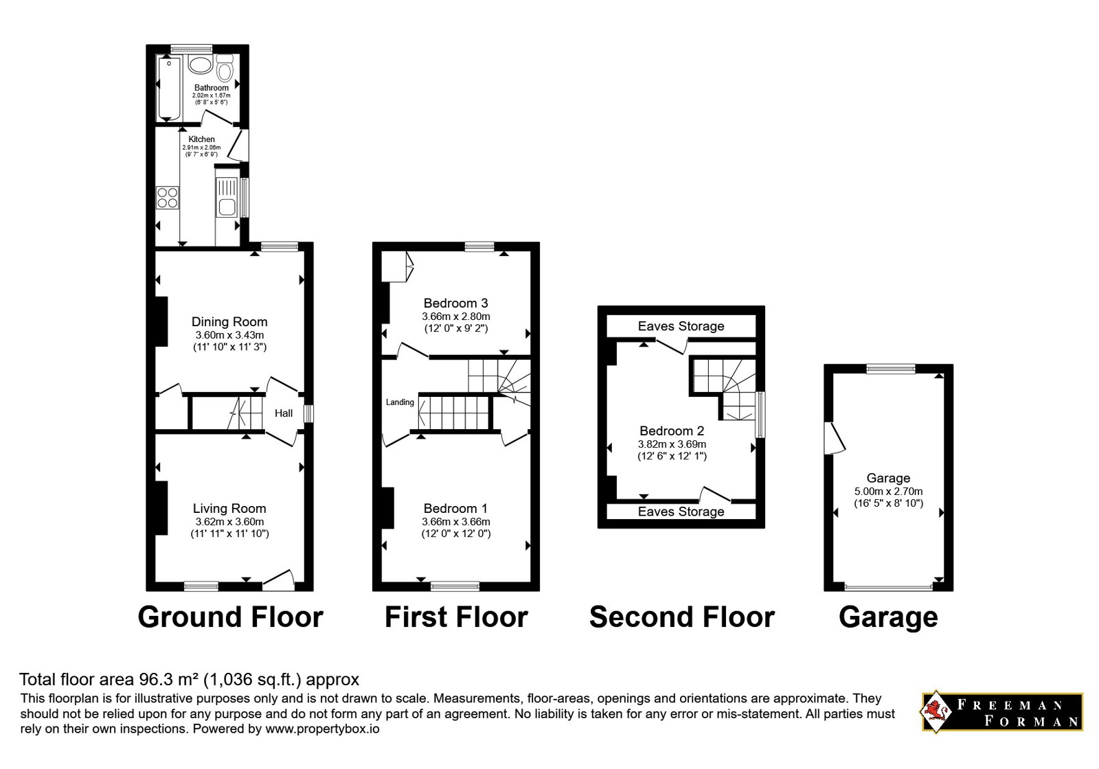 2 Spitsbrook Cottages,, Ashes Lane, Tonbridge floorplan
