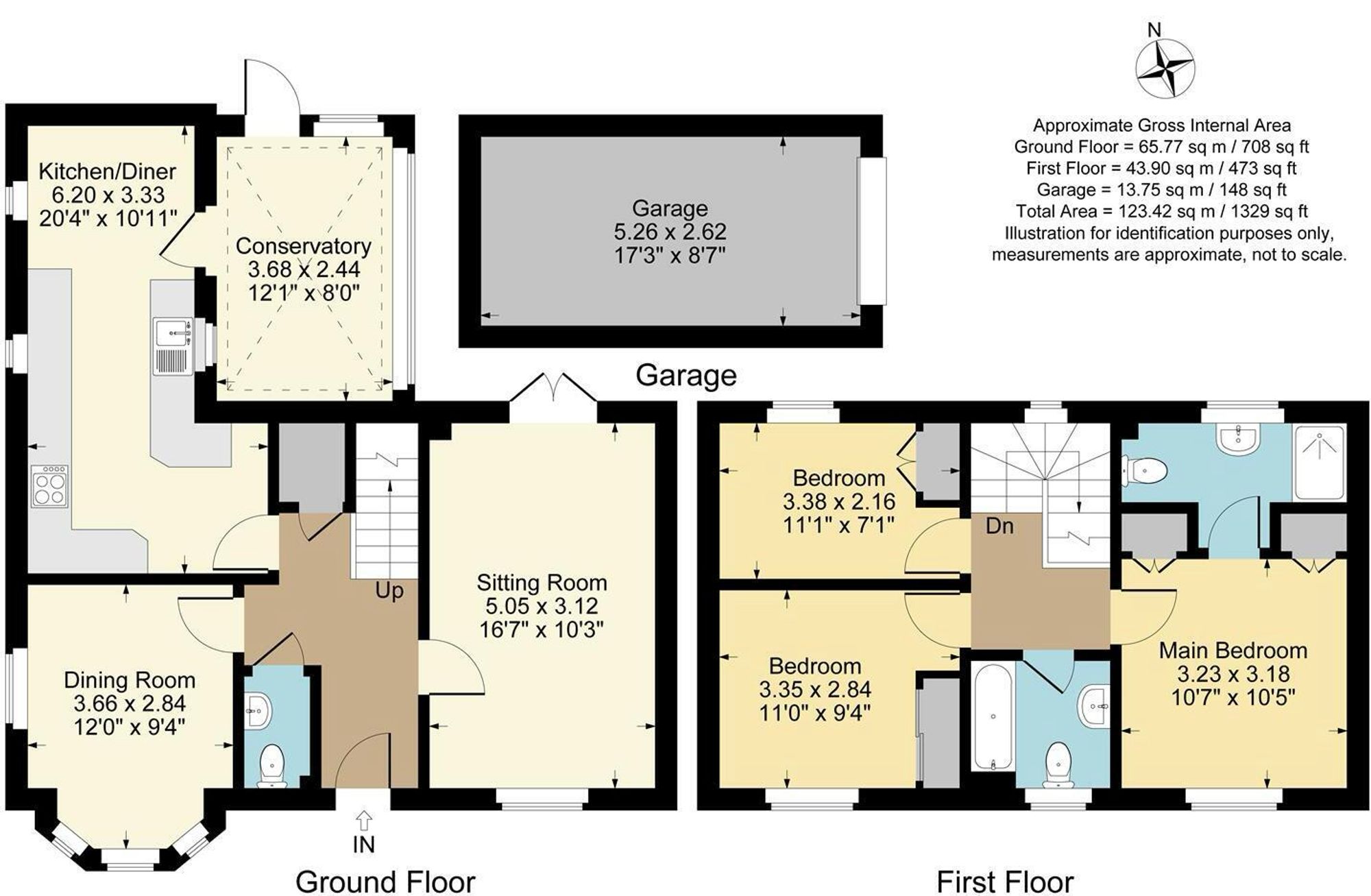 4 Buttercup Way, Stratford-Upon-Avon floorplan