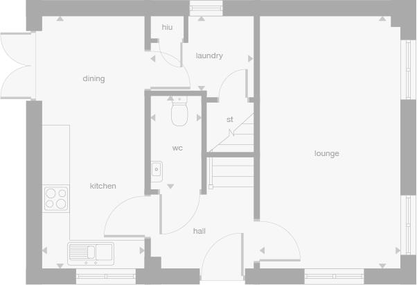 44, Off Millerhill Road, Danderhall floorplan