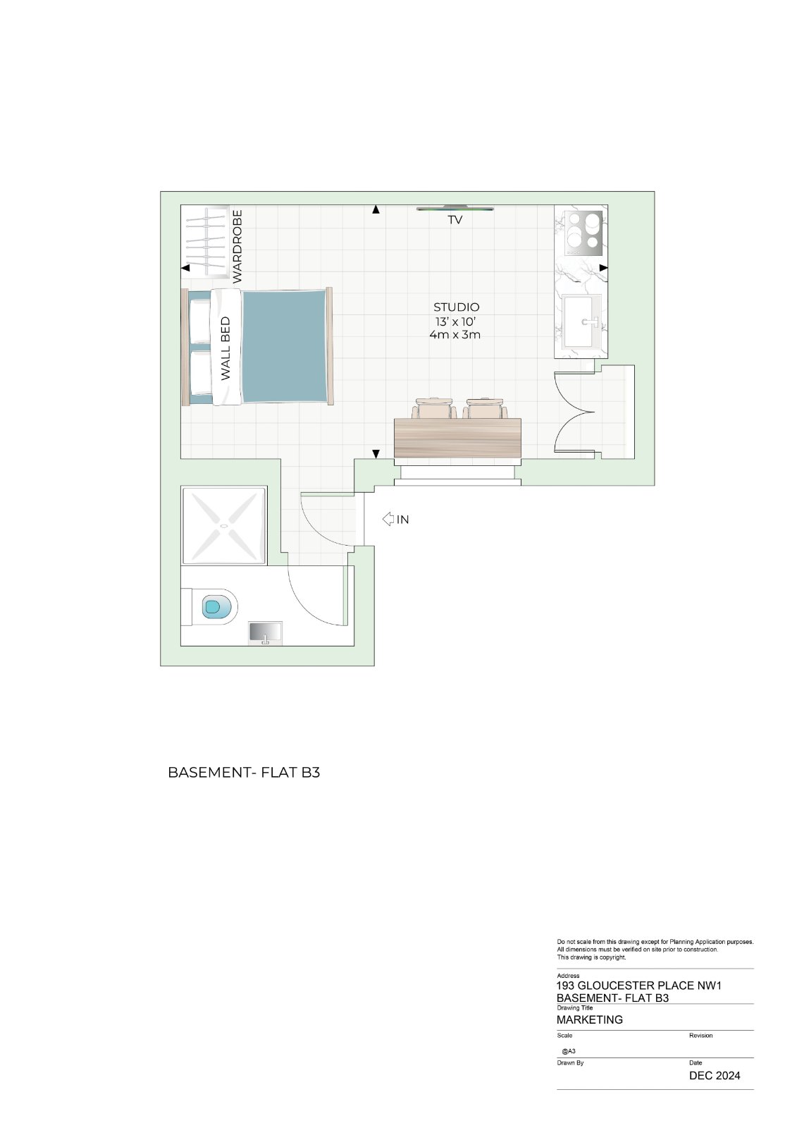 Gloucester Place, London floorplan