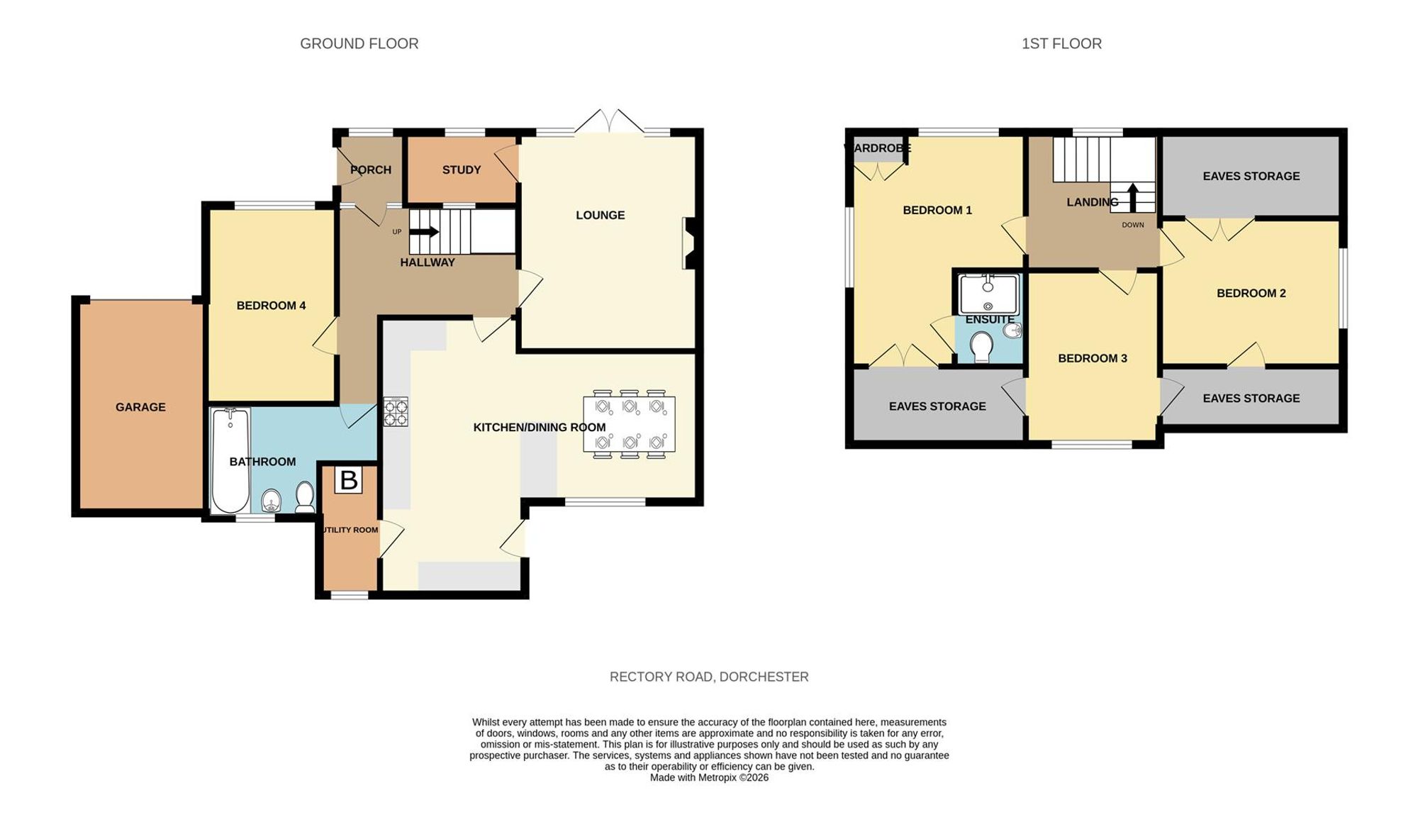 17 Rectory Road, Dorchester floorplan