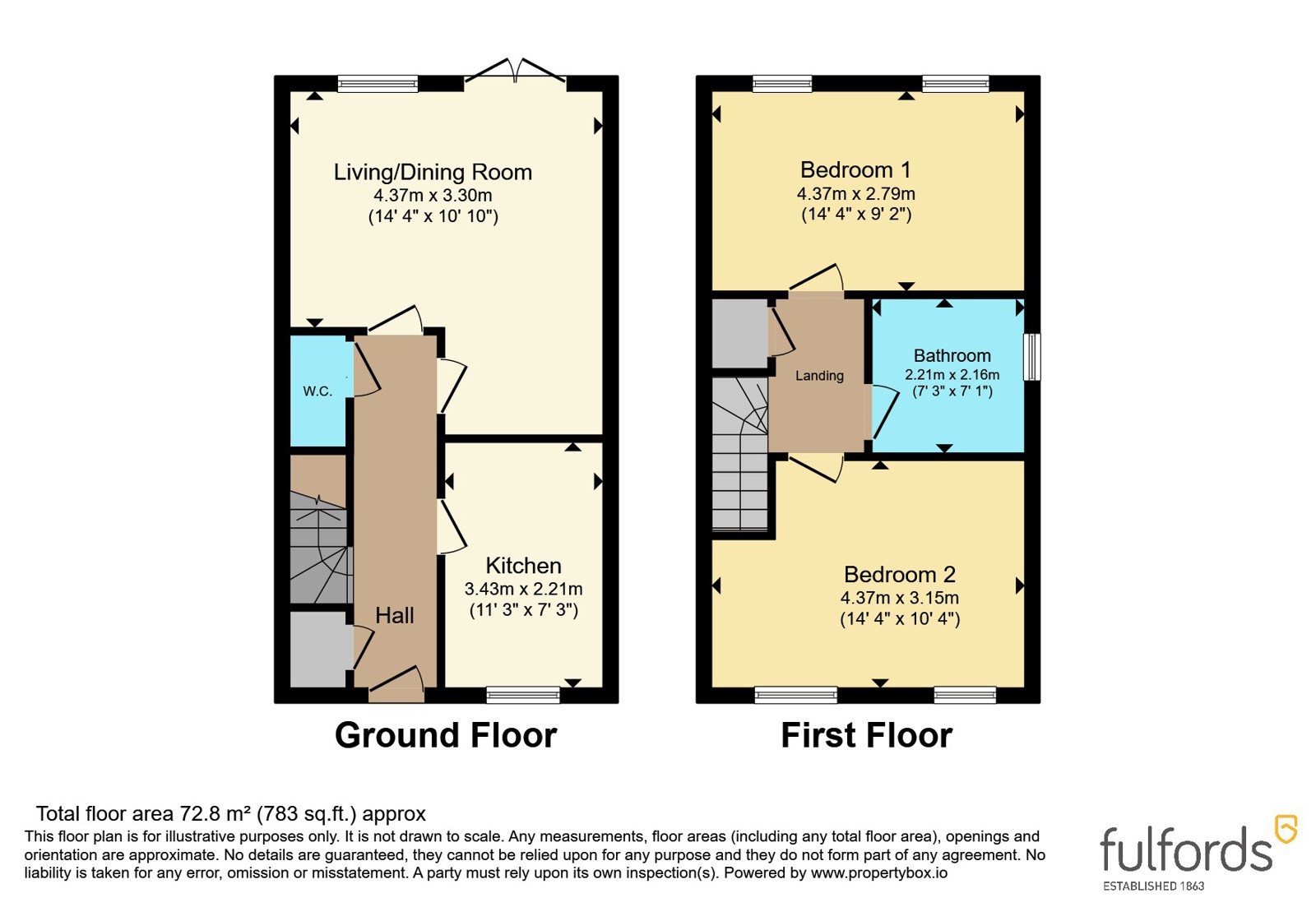 8, Hodges Close, Honiton floorplan