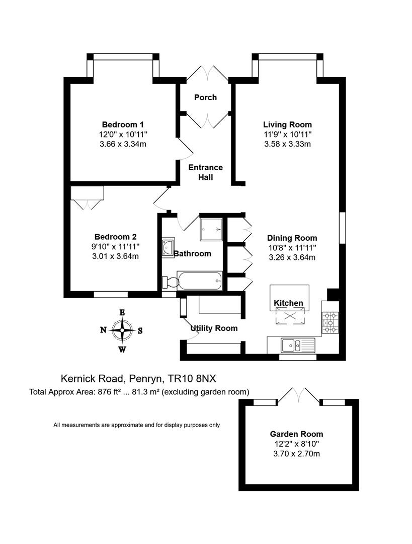 16, Kernick Road, Penryn floorplan