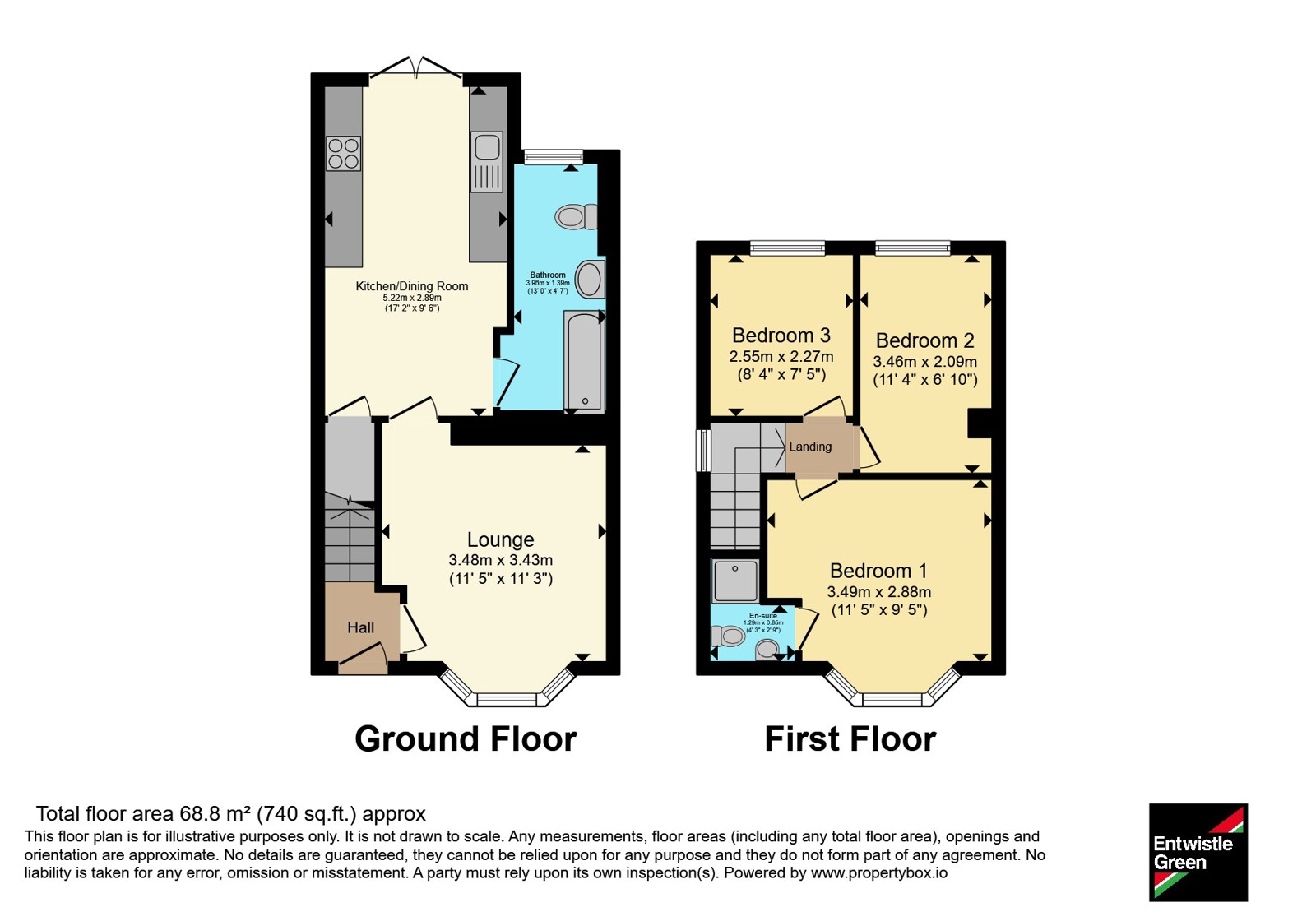 Earnshaw Drive, Lancashire floorplan