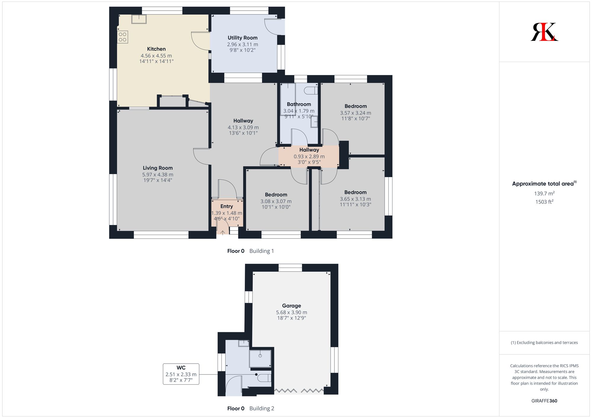 Four Winds Kiln Road, Haverfordwest floorplan