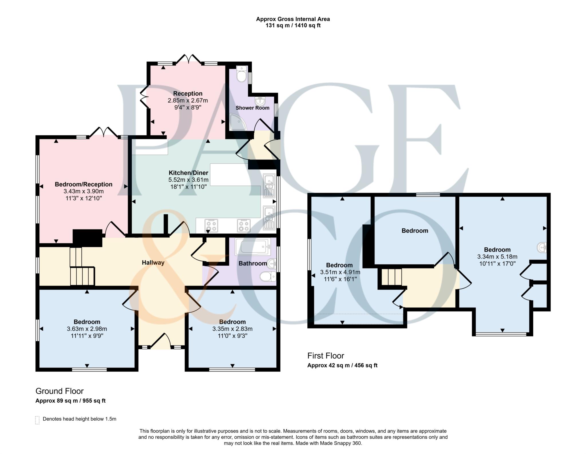 23, Downs Road, Canterbury floorplan