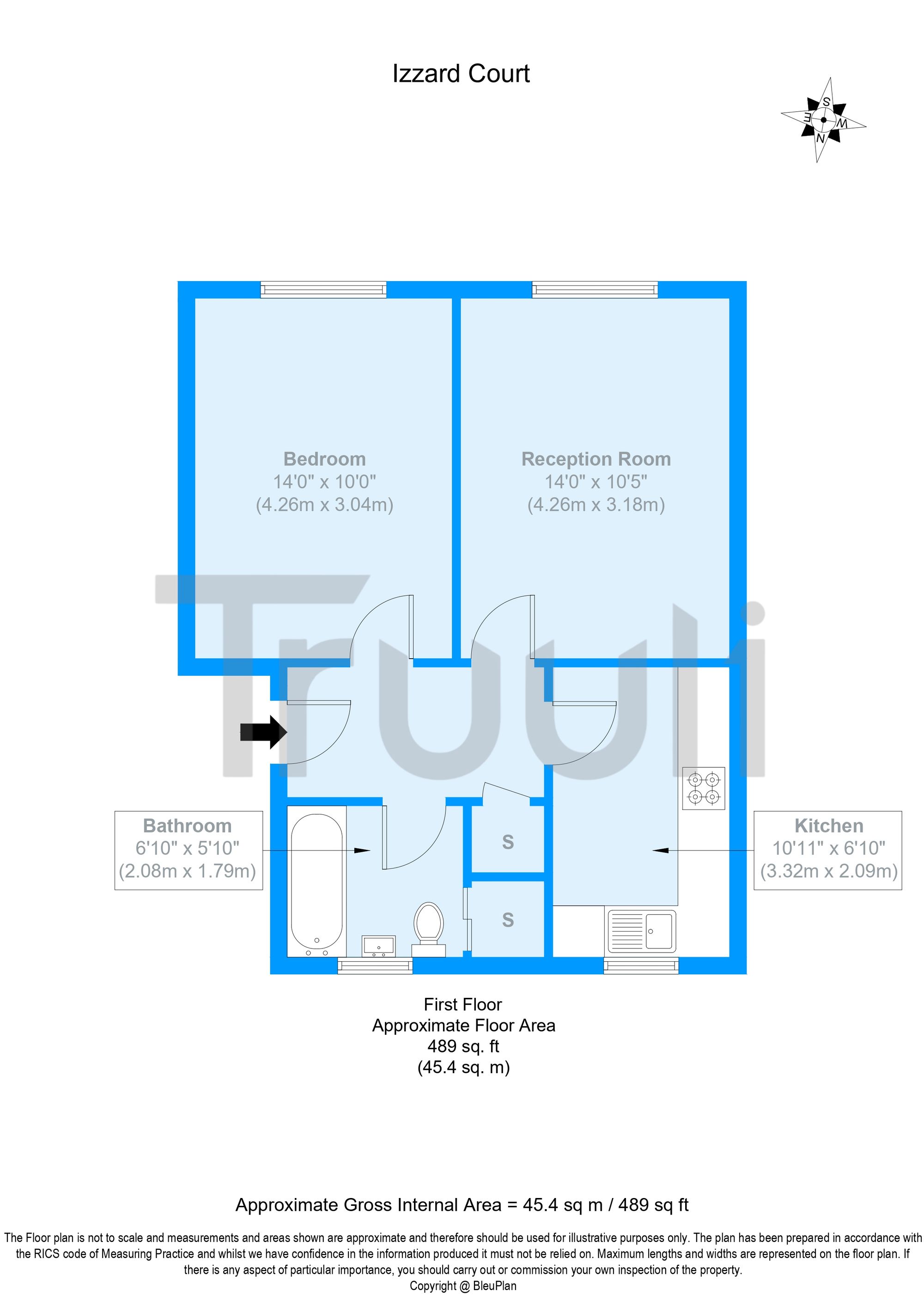 4 Izzard Court Livingstone Road, Thornton Heath floorplan