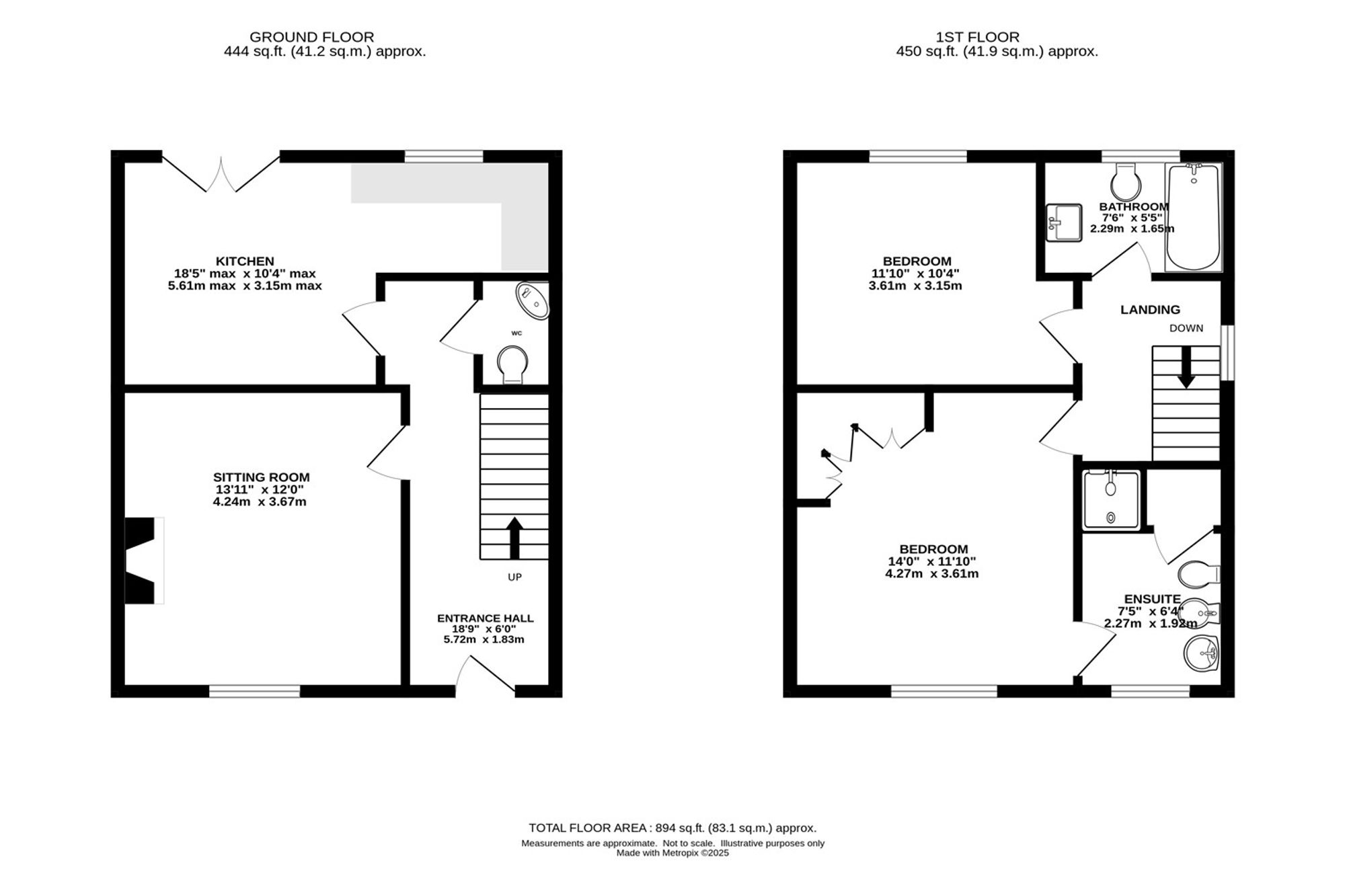 16 Wharf Road, High Peak floorplan