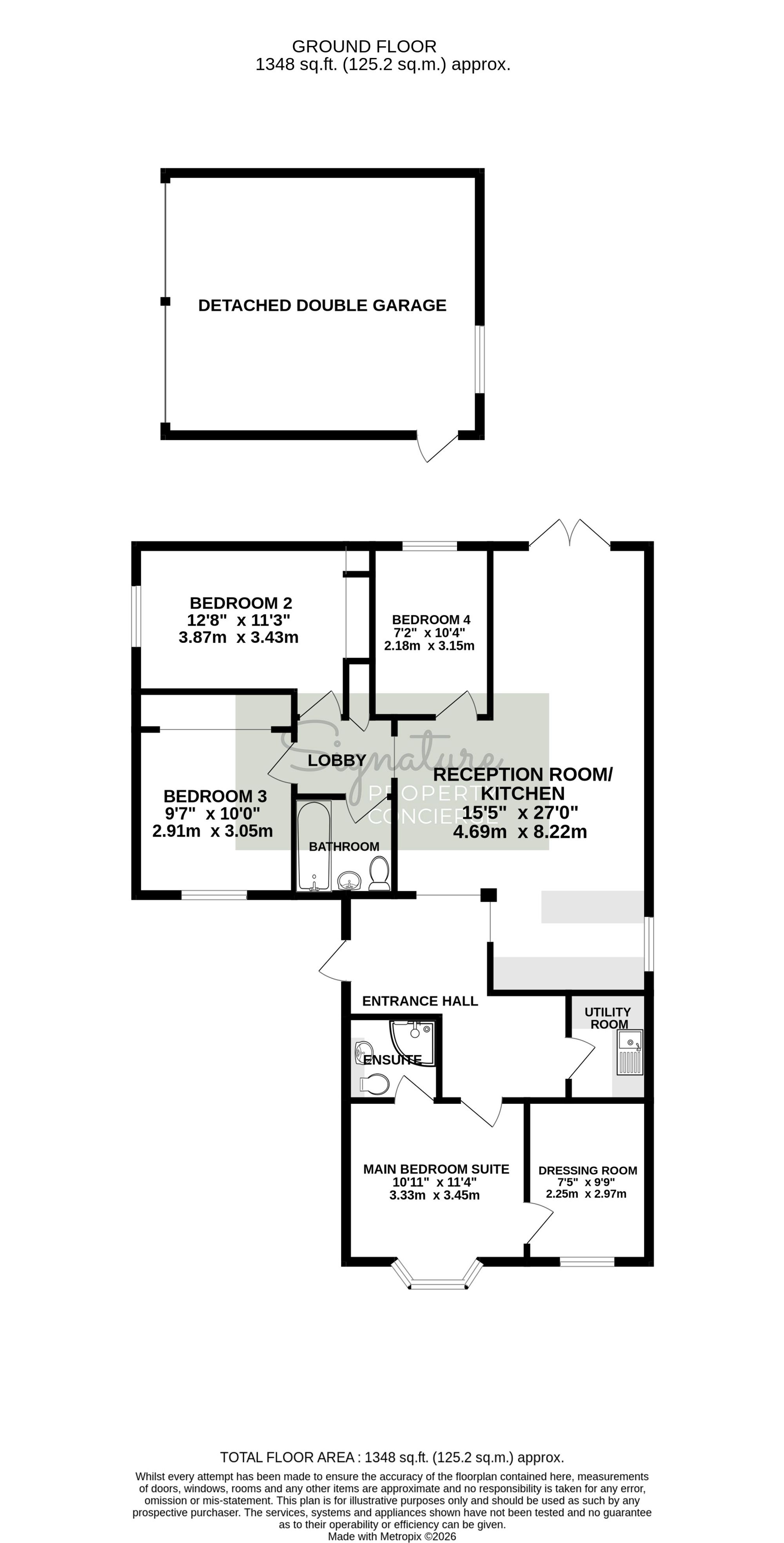 14 Pilgrims View, Surrey floorplan